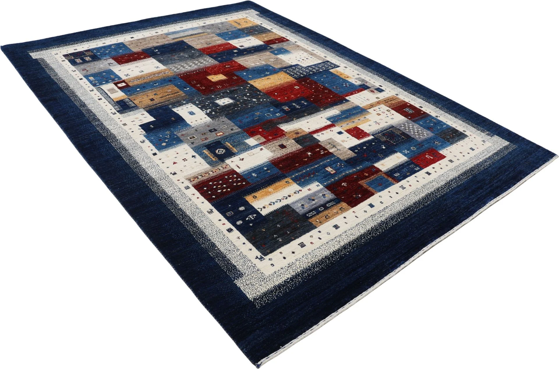 Loribaft Orientteppich 180 × 244 cm aus Wolle, handgeknüpft