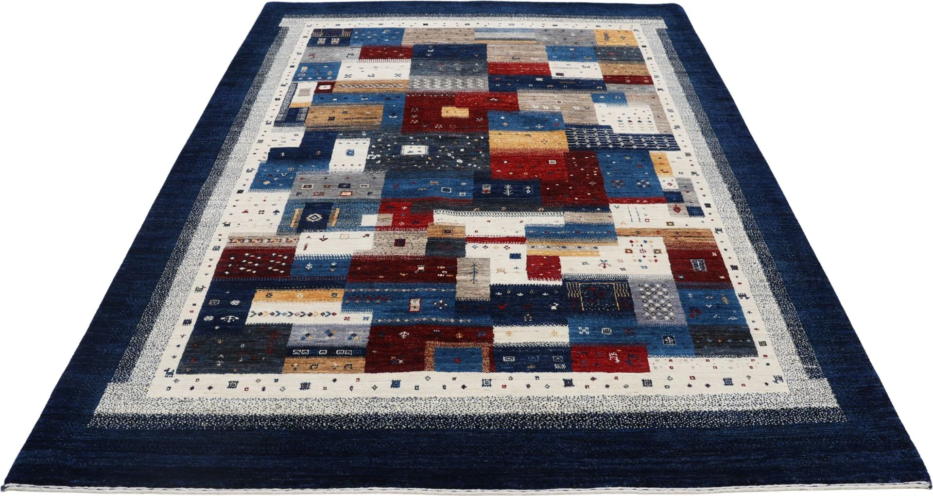 Loribaft Orientteppich 180 × 244 cm aus Wolle, handgeknüpft