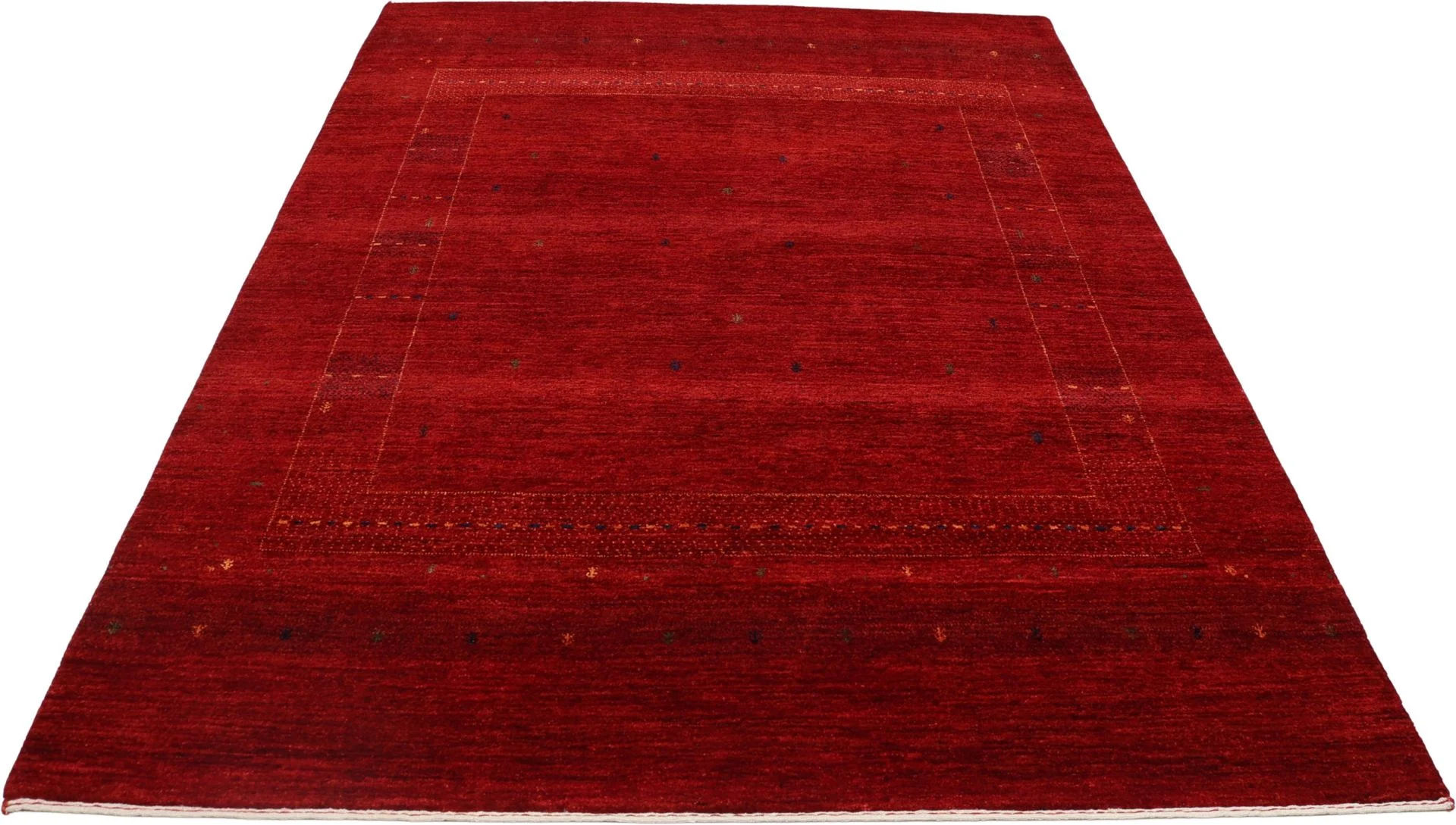 Loribaft Orientteppich 176 × 244 cm aus Wolle, handgeknüpft