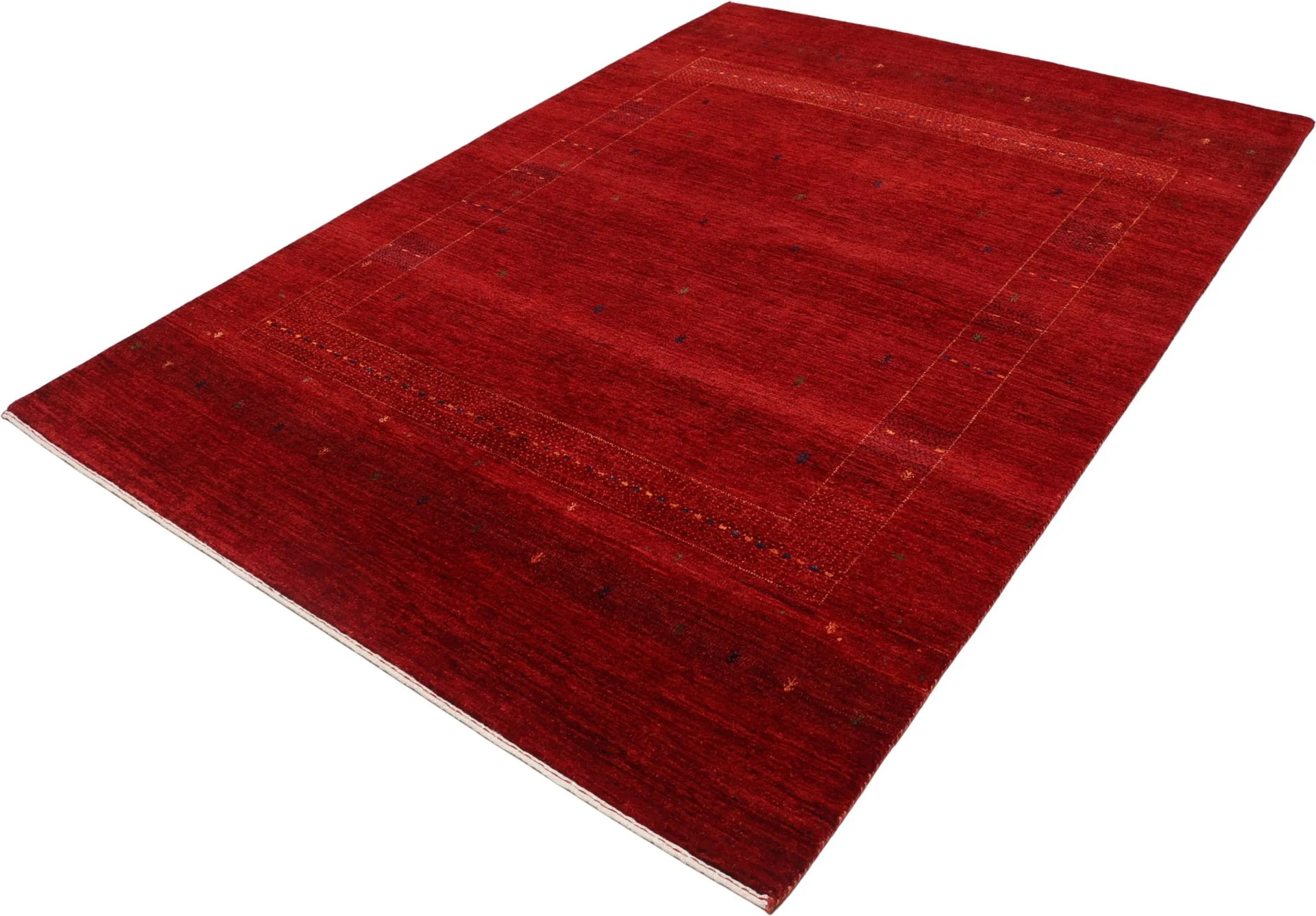 Loribaft Orientteppich 176 × 244 cm aus Wolle, handgeknüpft