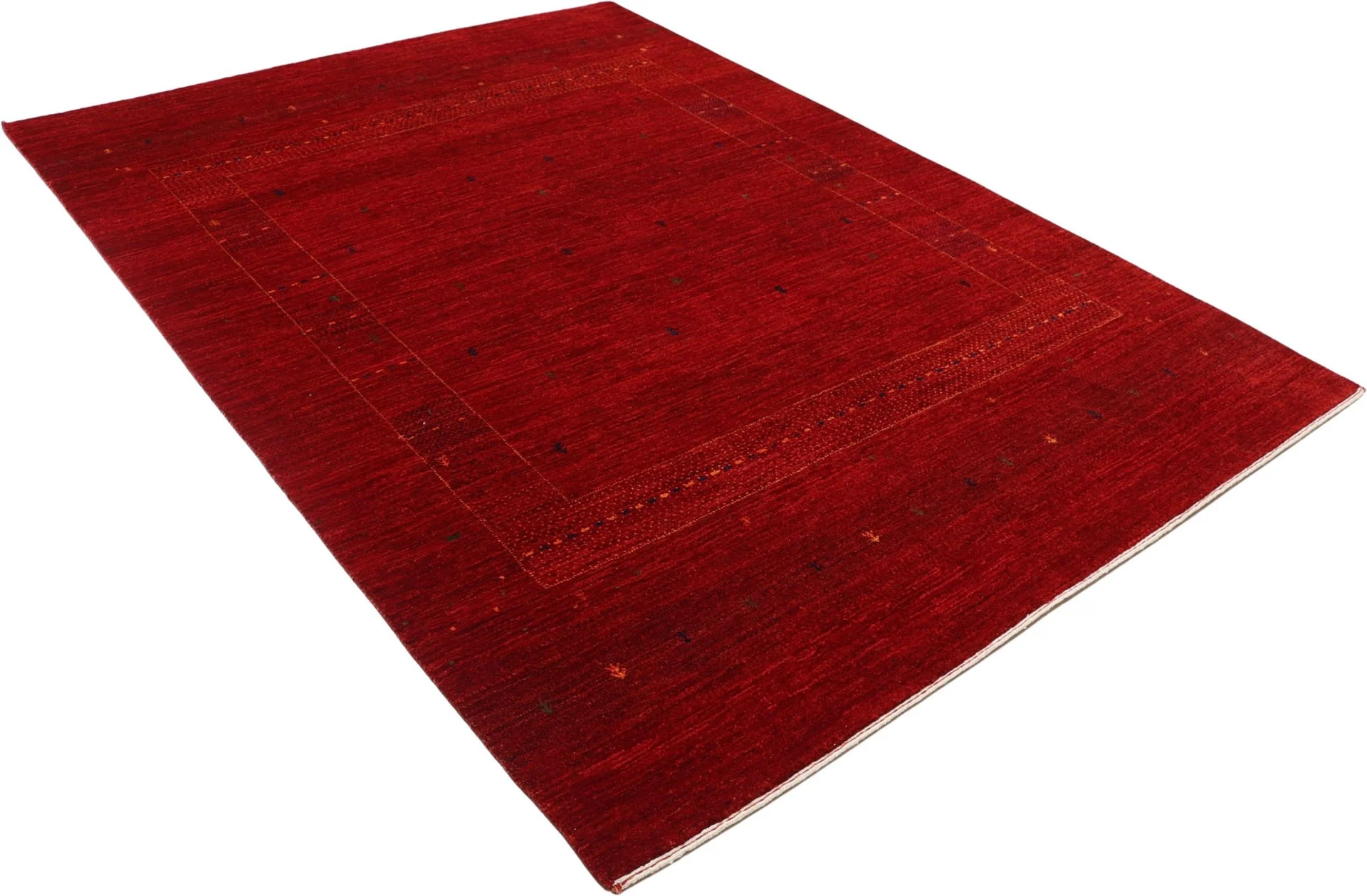Loribaft Orientteppich 176 × 244 cm aus Wolle, handgeknüpft