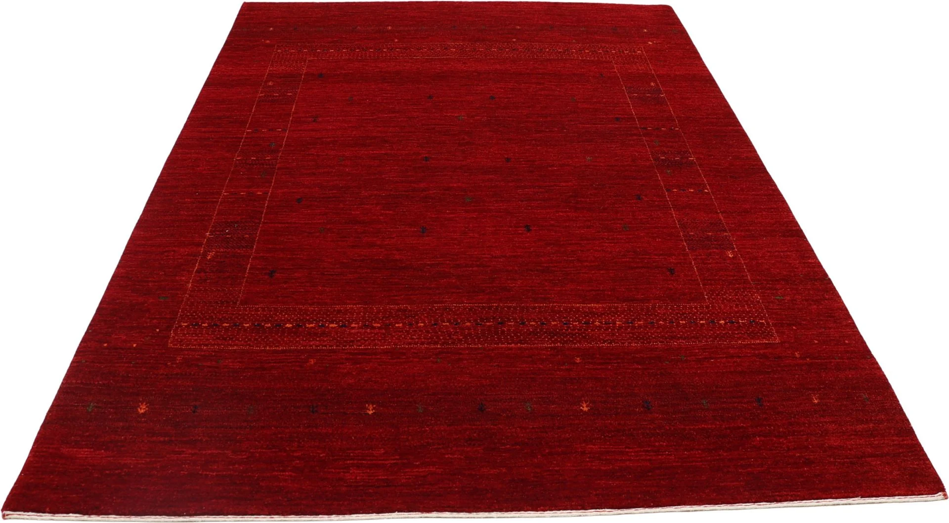 Loribaft Orientteppich 176 × 244 cm aus Wolle, handgeknüpft