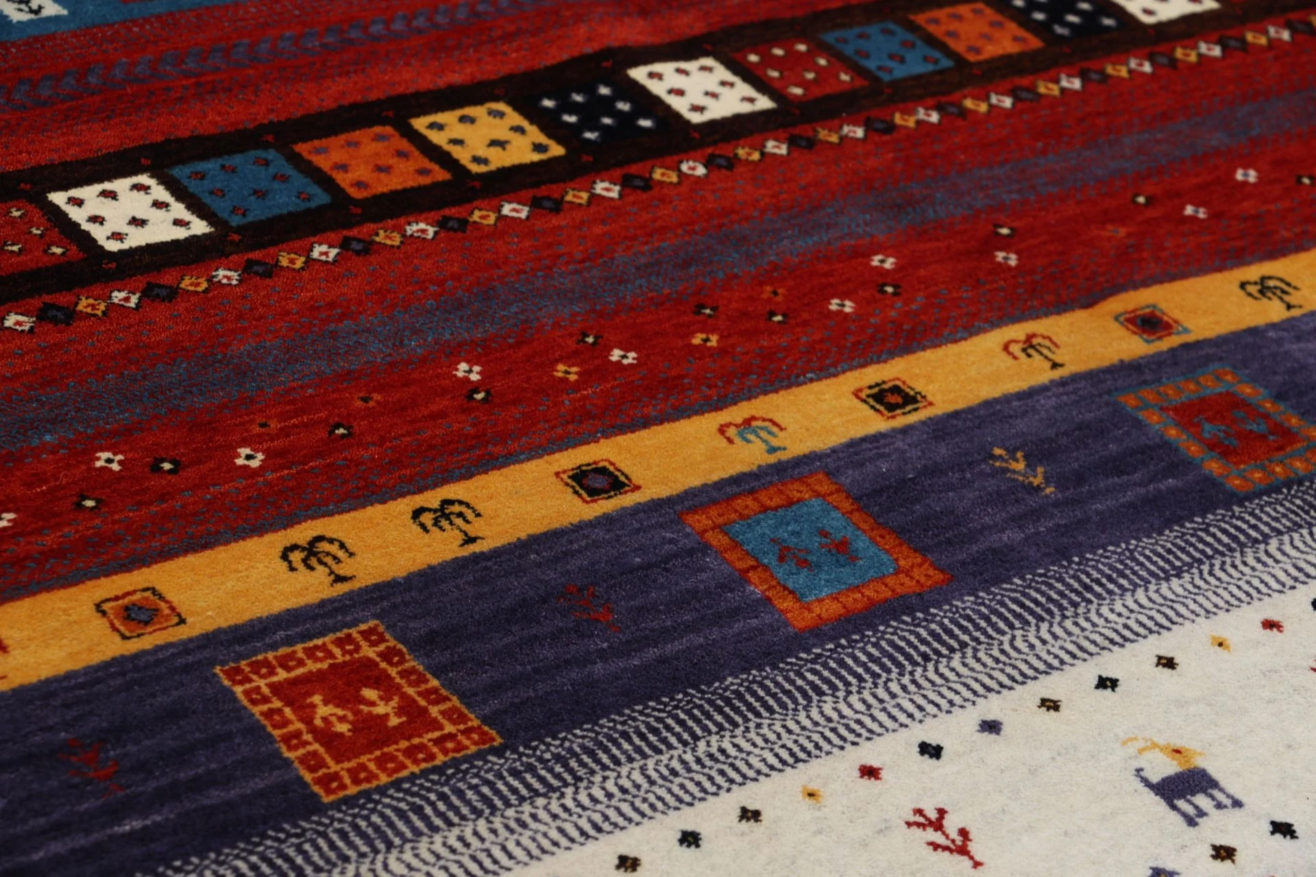 Loribaft Orientteppich 173 × 239 cm aus Wolle, handgeknüpft