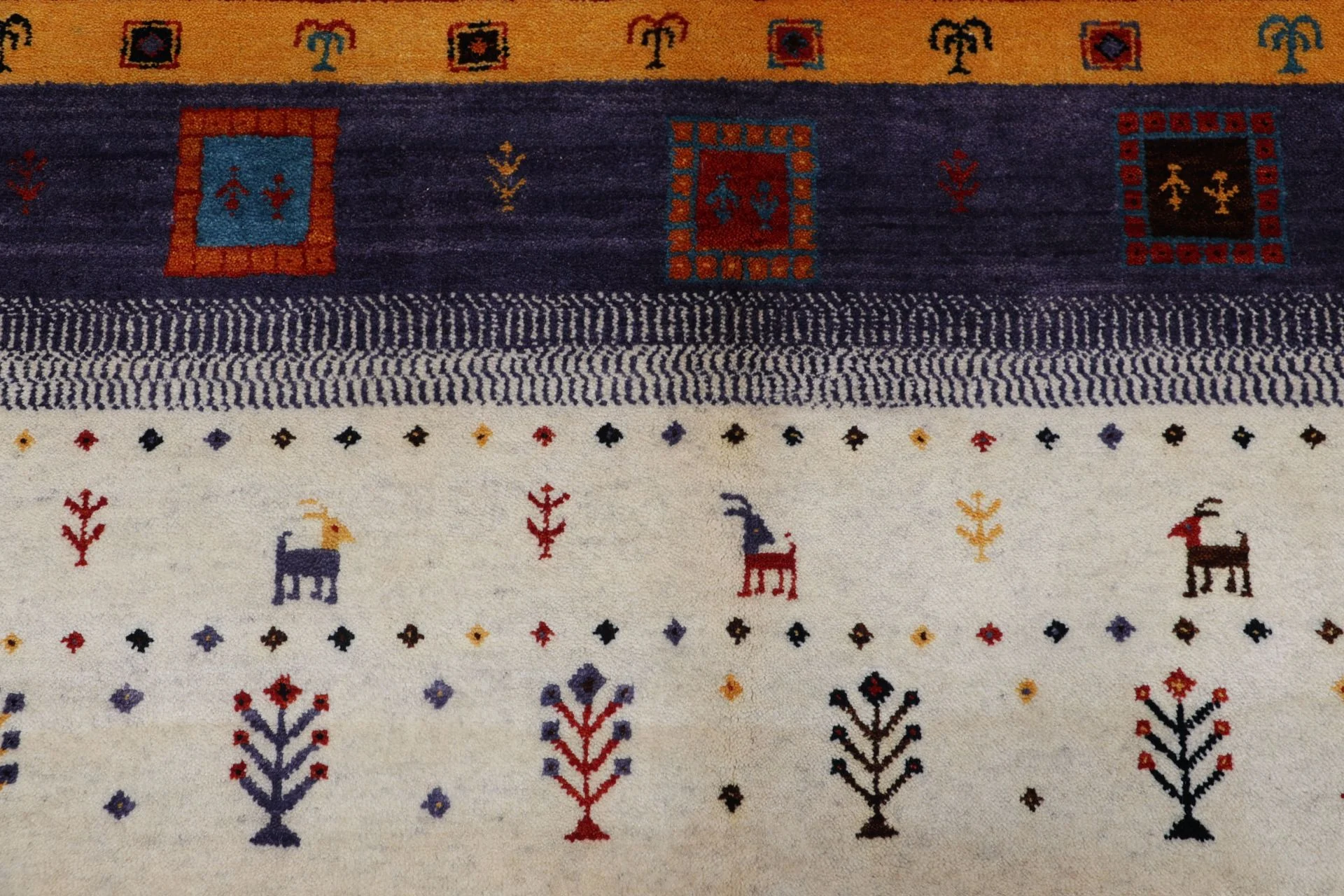 Loribaft Orientteppich 173 × 239 cm aus Wolle, handgeknüpft