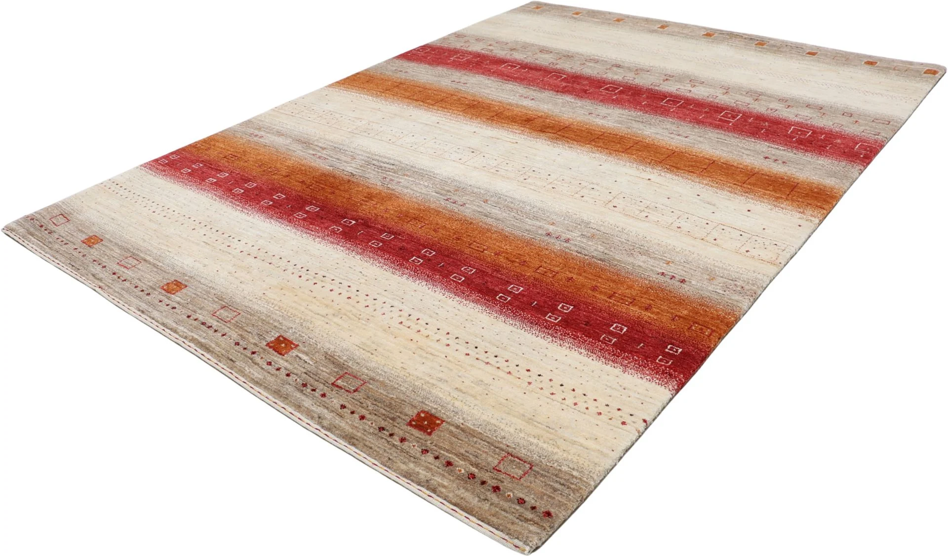 Handgeknüpfter Loribaft Orientteppich, 172 × 238 cm, Wolle