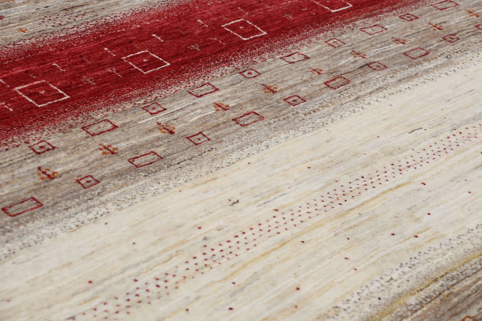 Handgeknüpfter Loribaft Orientteppich, 172 × 238 cm, Wolle