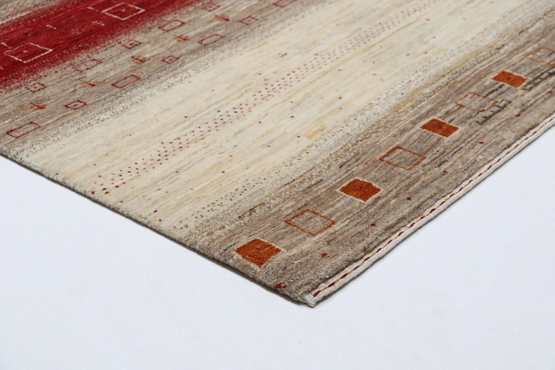 Handgeknüpfter Loribaft Orientteppich, 172 × 238 cm, Wolle