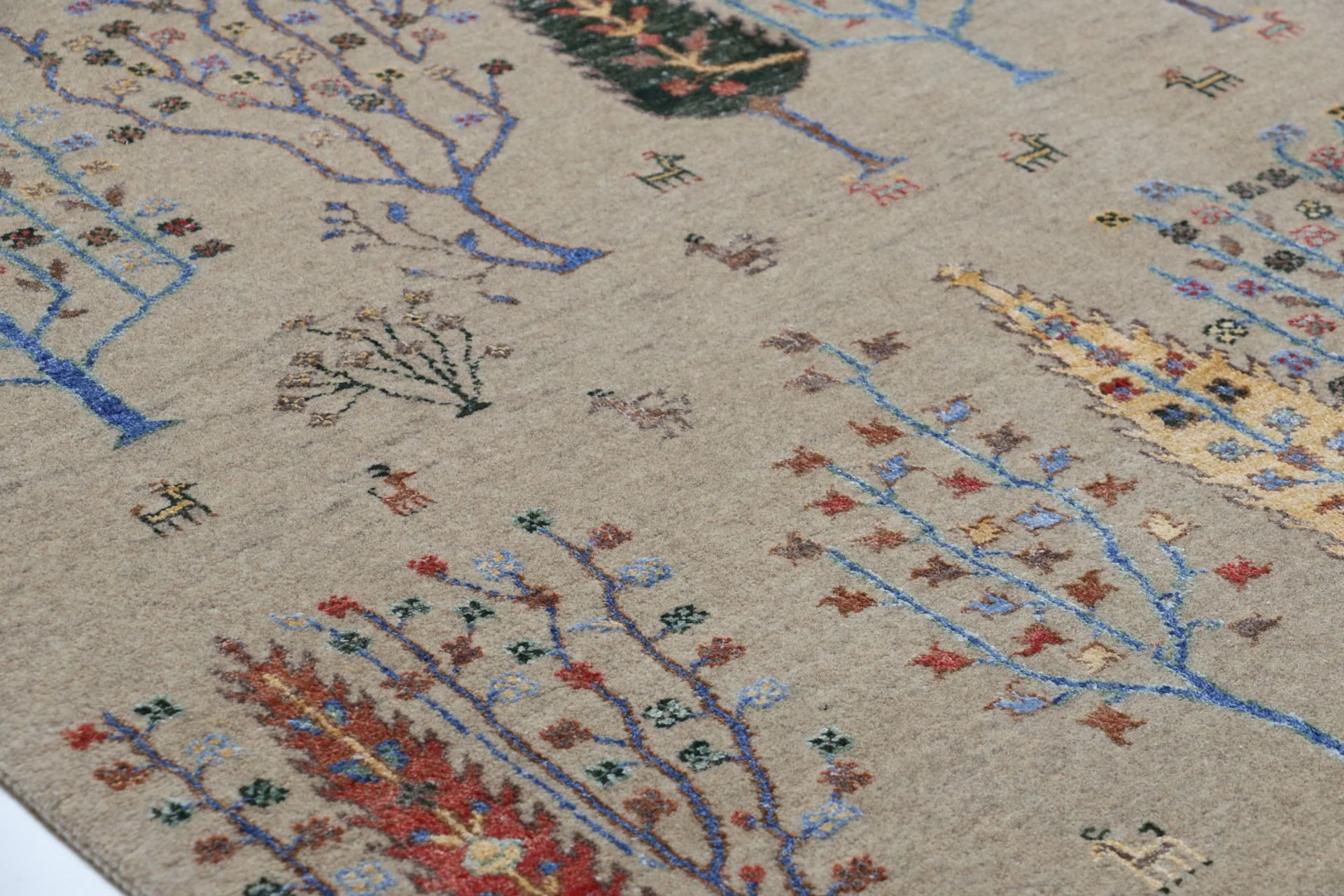 Handgeknüpfter Loribaft Orientteppich, 171 × 244 cm, Wolle