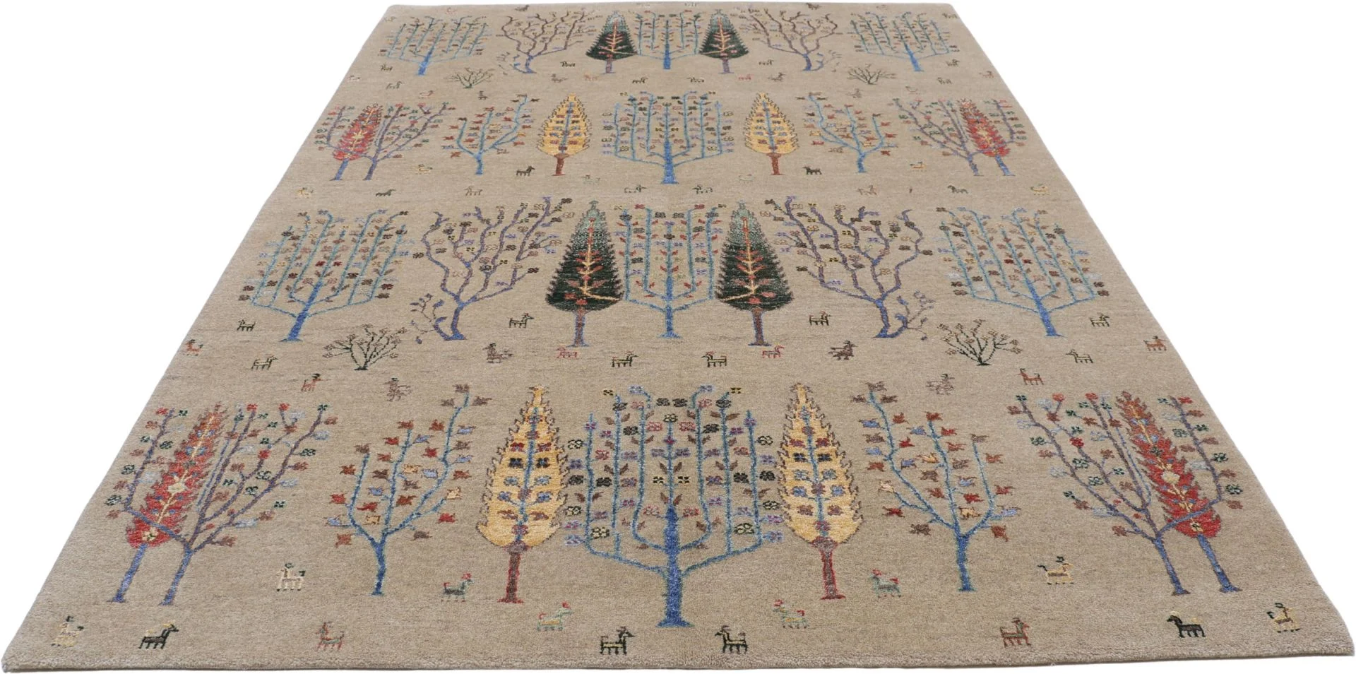 Handgeknüpfter Loribaft Orientteppich, 171 × 244 cm, Wolle