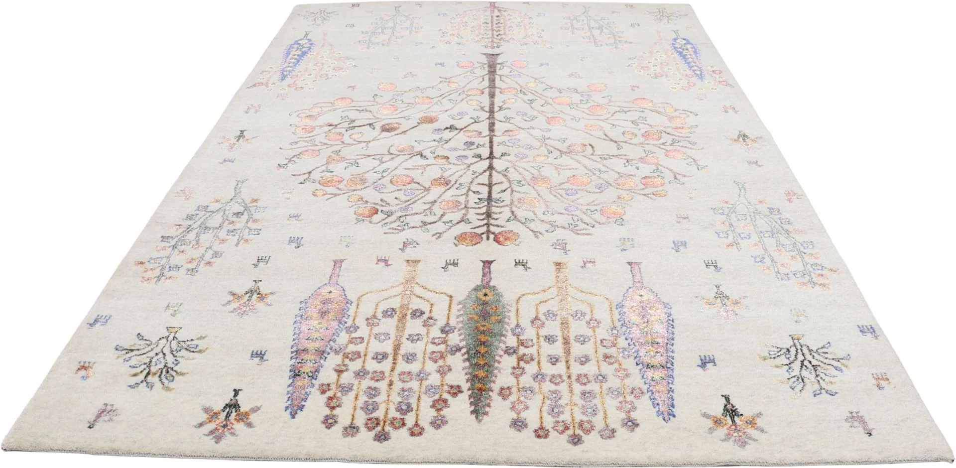 Loribaft Orientteppich 171 × 245 cm aus Wolle, handgeknüpft