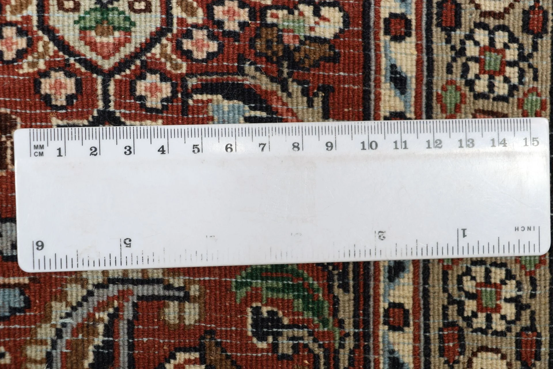 Handgeknüpfter Moud Perserteppich, 195 × 280 cm, Wolle