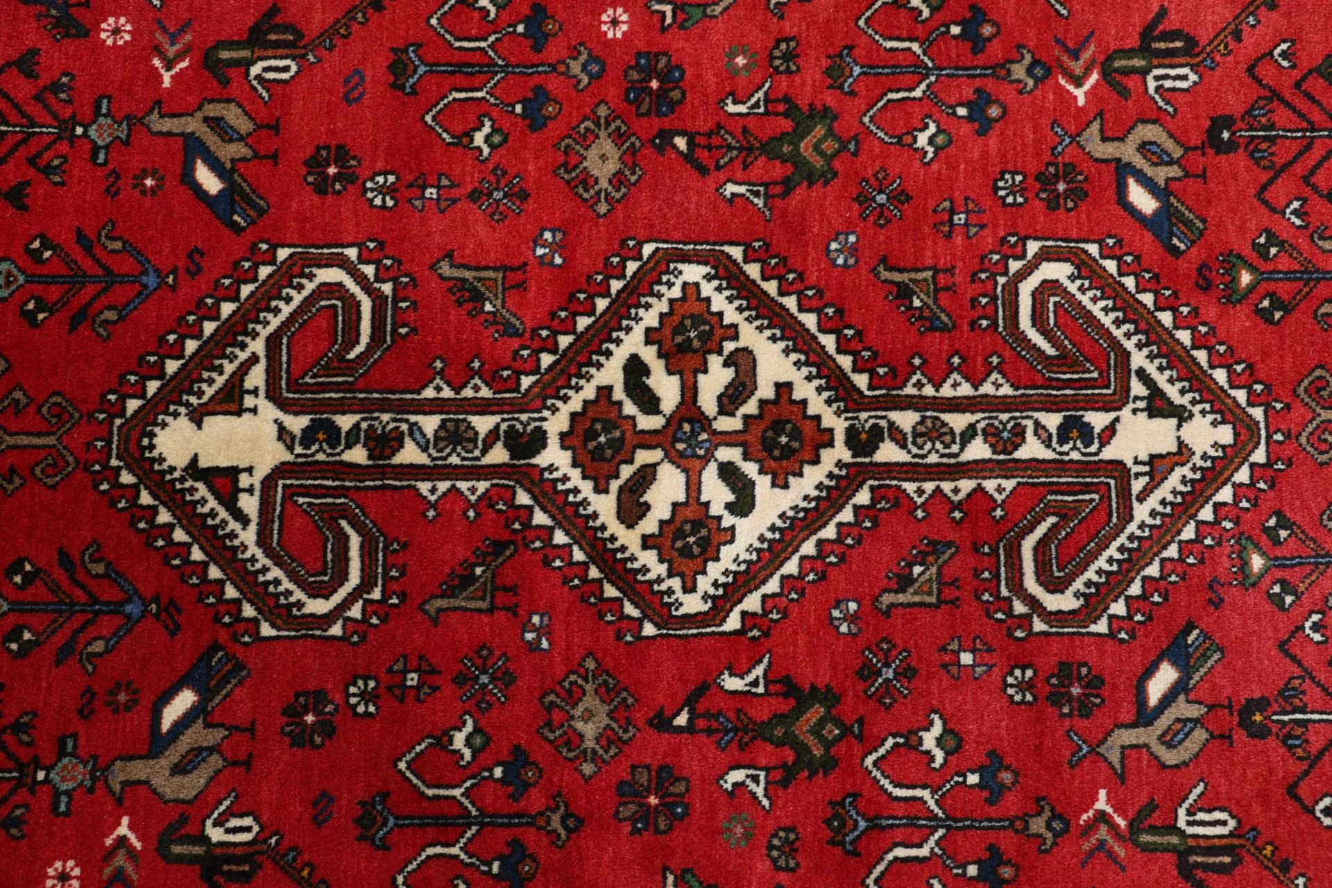 Handgeknüpfter Perserteppich, 172 × 236 cm, Wolle