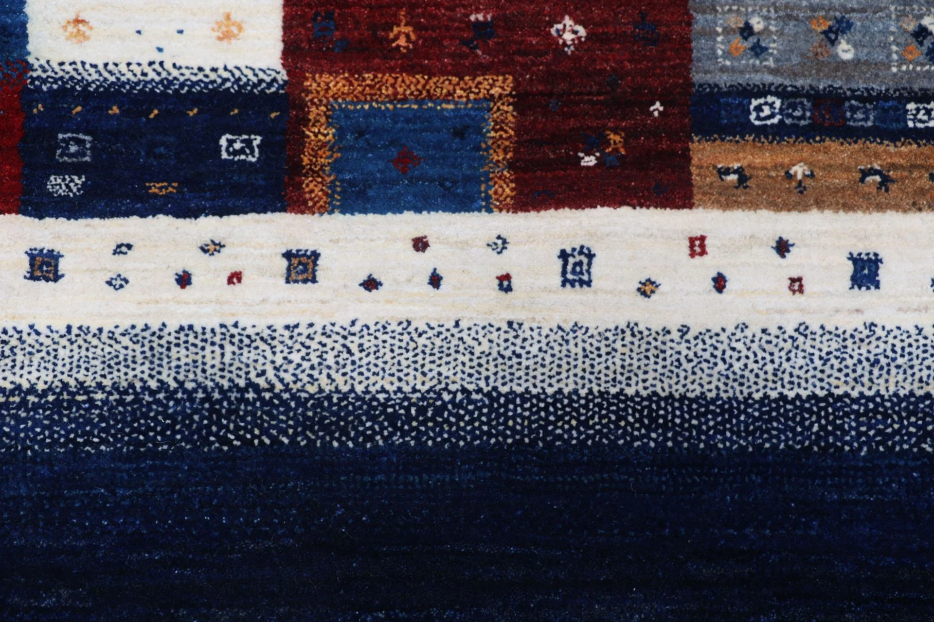 orientteppich-loribaft-178-x-250-cm-schurwolle-handgeknupft-56 Loribaft Orientteppich aus Indien, 178 × 250 cm