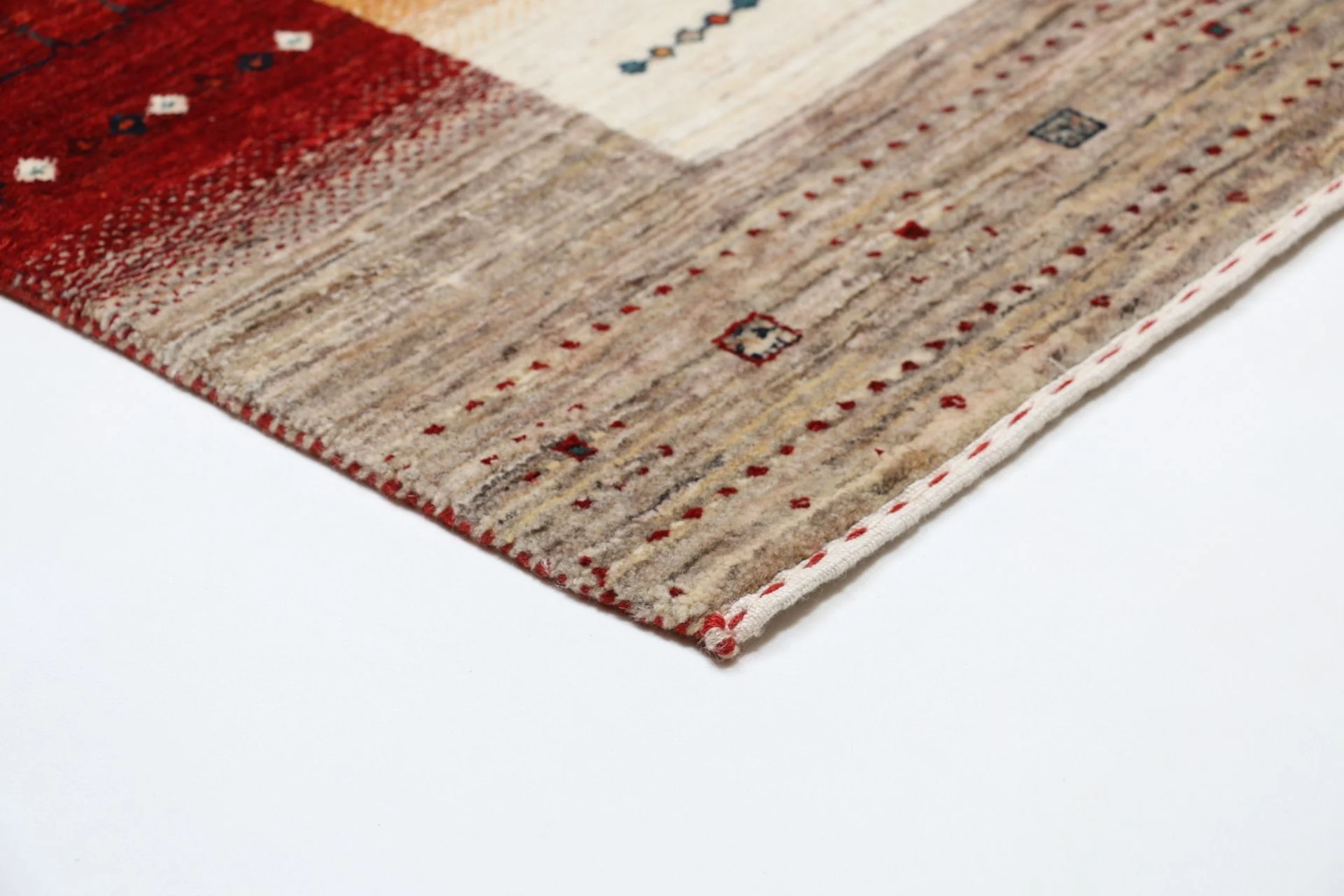 Handgeknüpfter Loribaft Orientteppich, 201 × 260 cm, Wolle