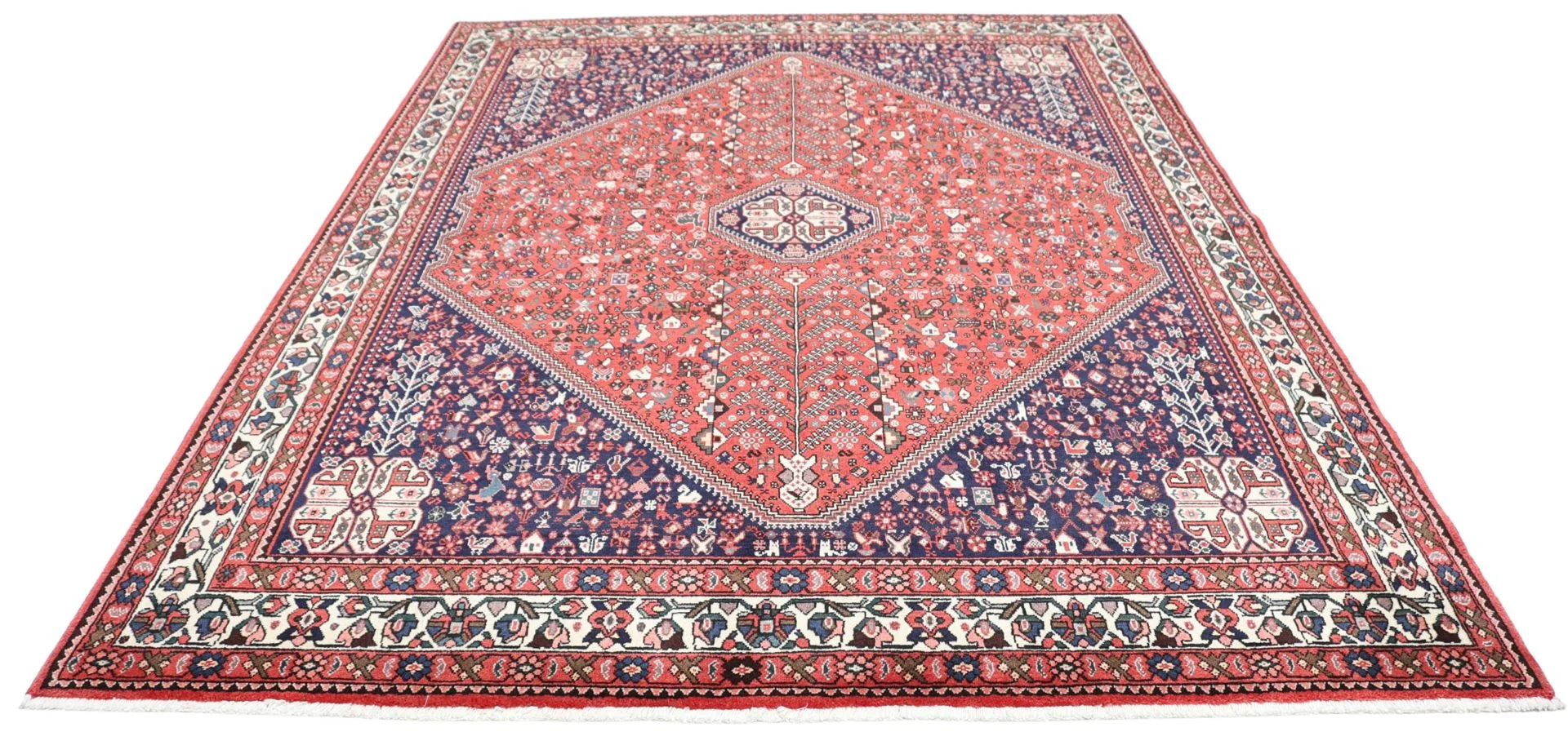 Perserteppich 178 × 243 cm aus Wolle, handgeknüpft