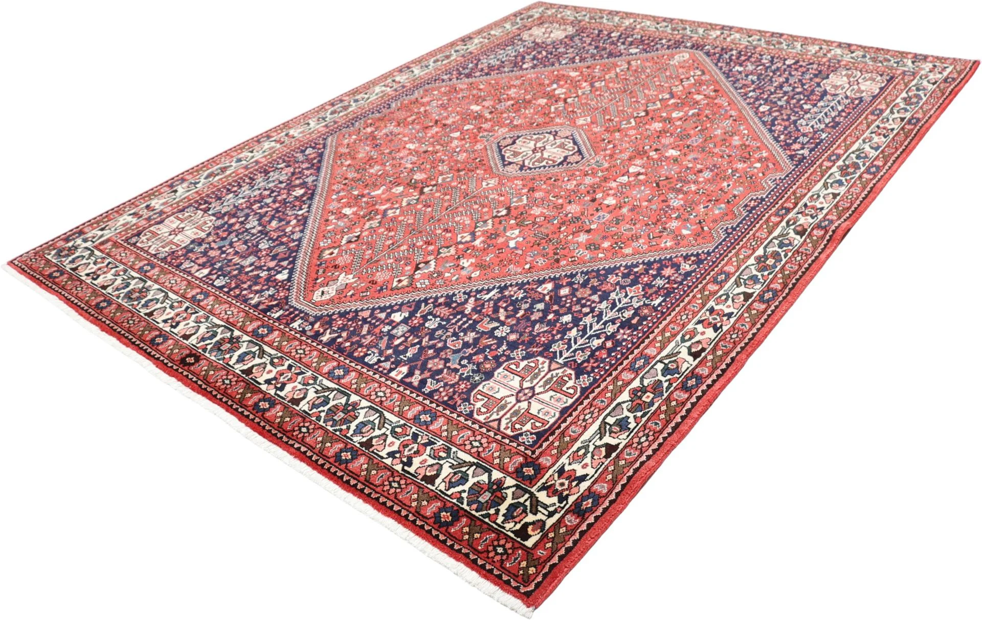 Perserteppich 178 × 243 cm aus Wolle, handgeknüpft