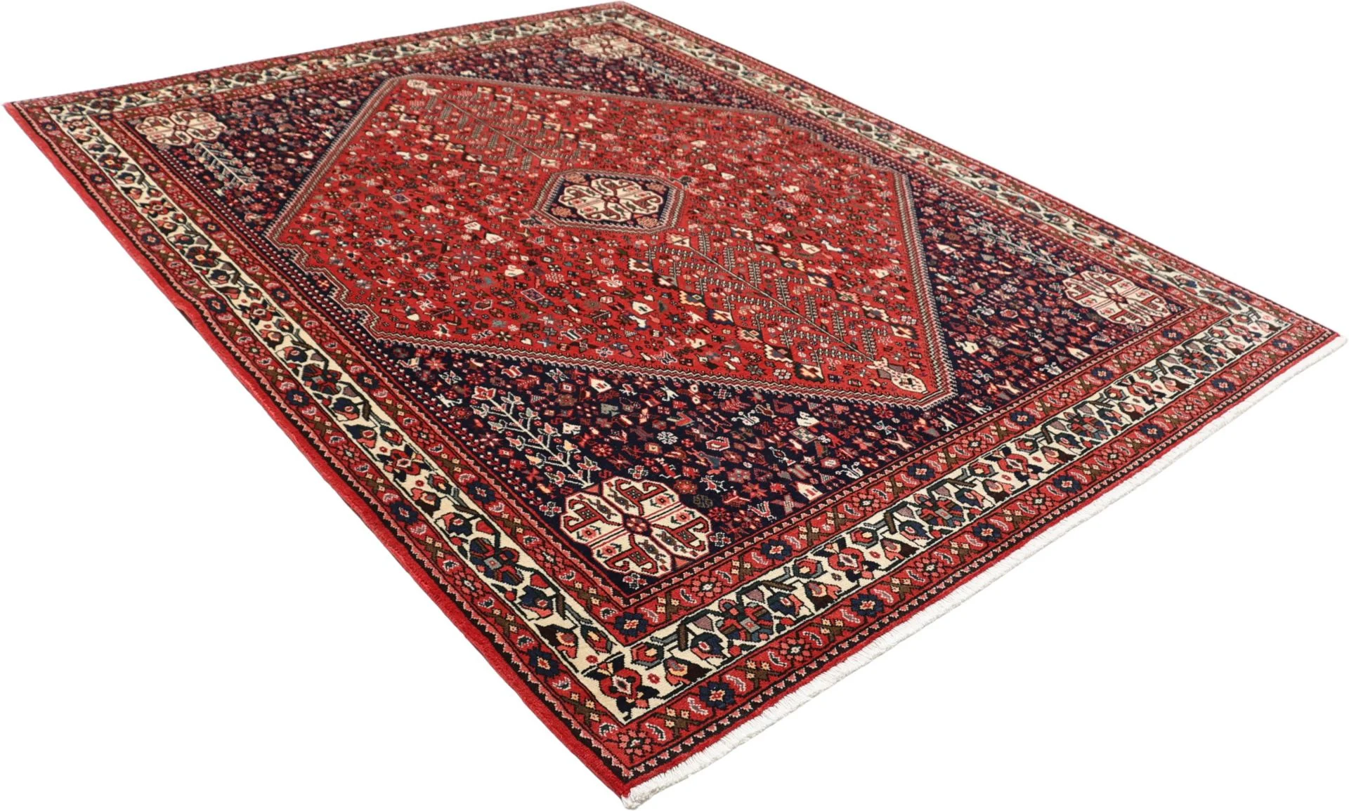 Perserteppich 178 × 243 cm aus Wolle, handgeknüpft