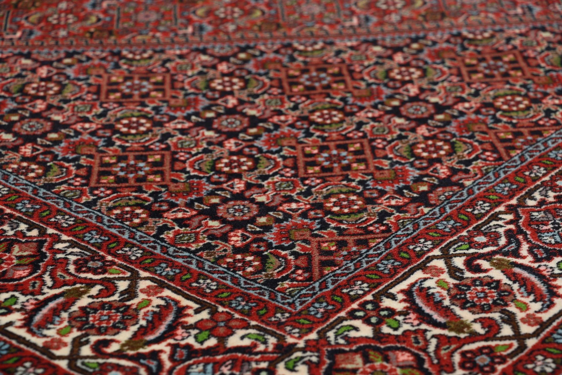 Handgeknüpfter Bijar Perserteppich, 172 × 255 cm, Wolle