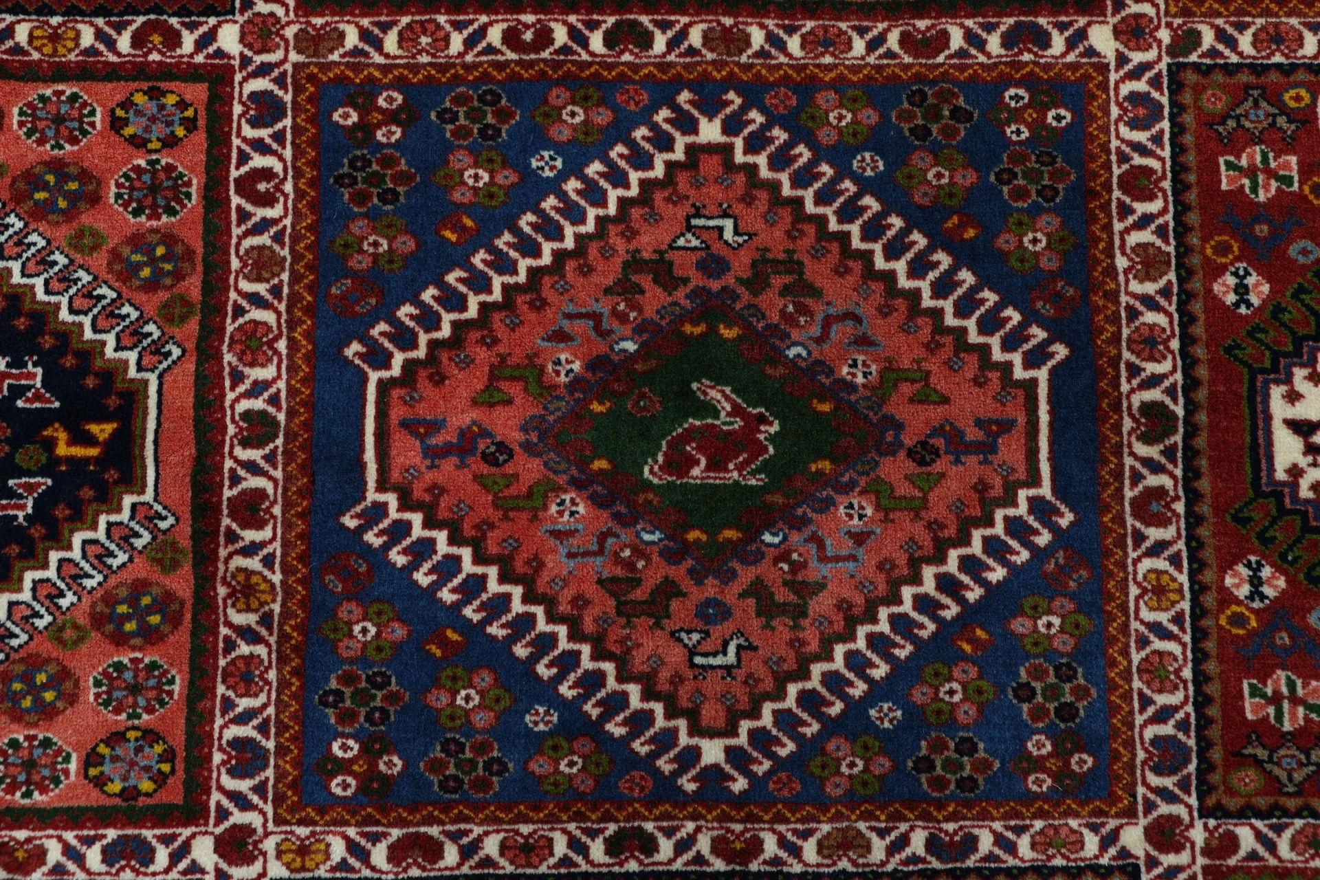 Perserteppich 173 × 235 cm aus Wolle, handgeknüpft
