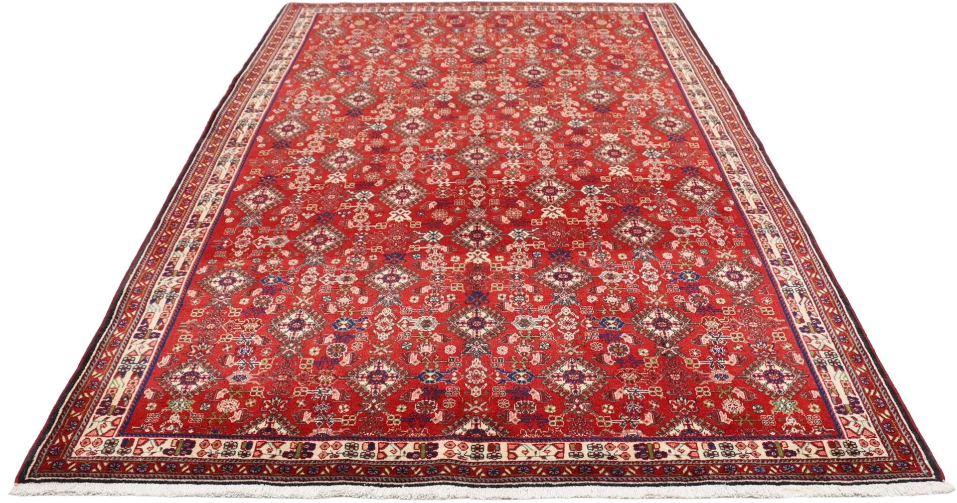 Handgeknüpfter Qashqai Perserteppich, 158 × 254 cm, Wolle