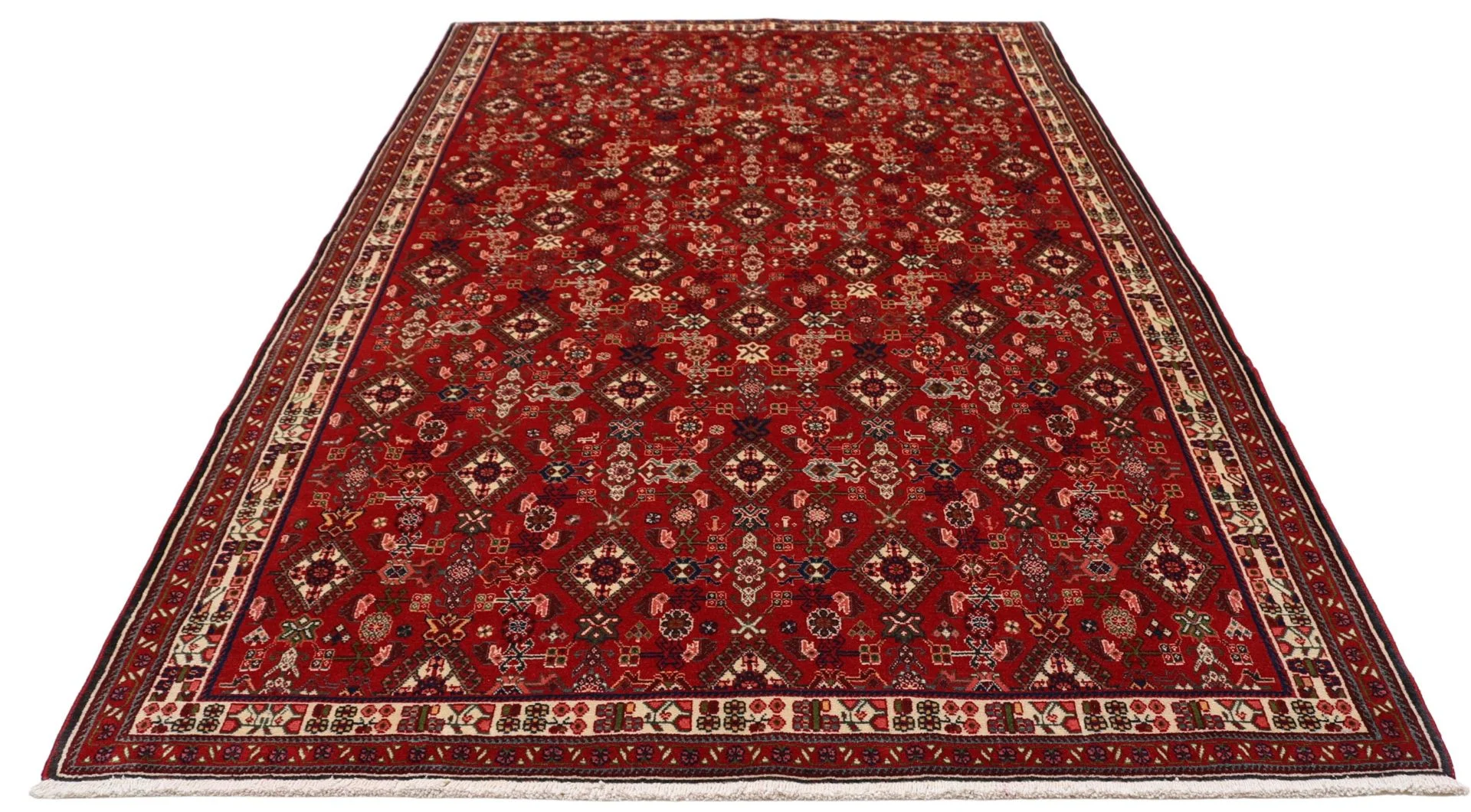 Handgeknüpfter Qashqai Perserteppich, 158 × 254 cm, Wolle