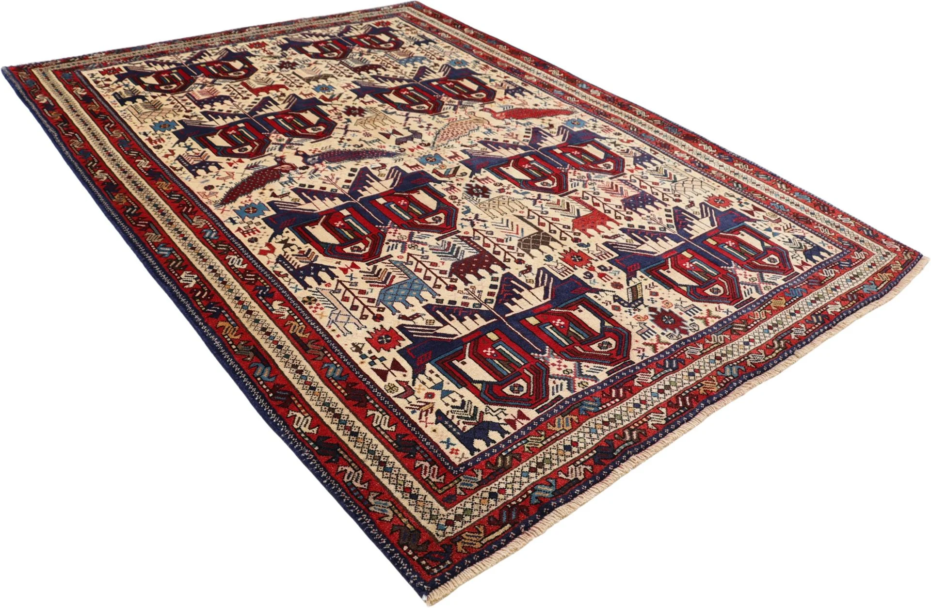 Handgeknüpfter Perserteppich 170 × 238 cm