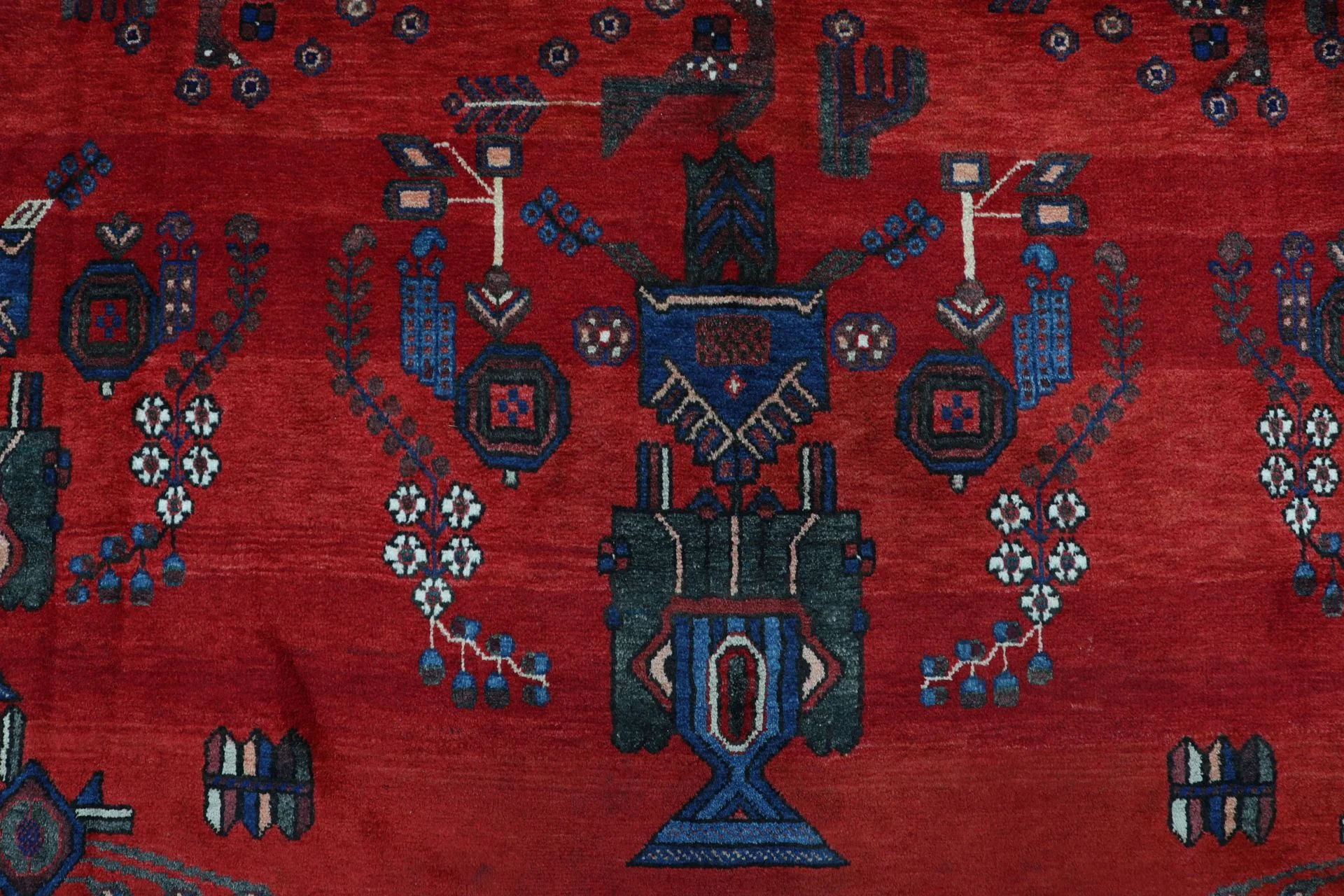 Perserteppich 182 × 238 cm aus Wolle, handgeknüpft