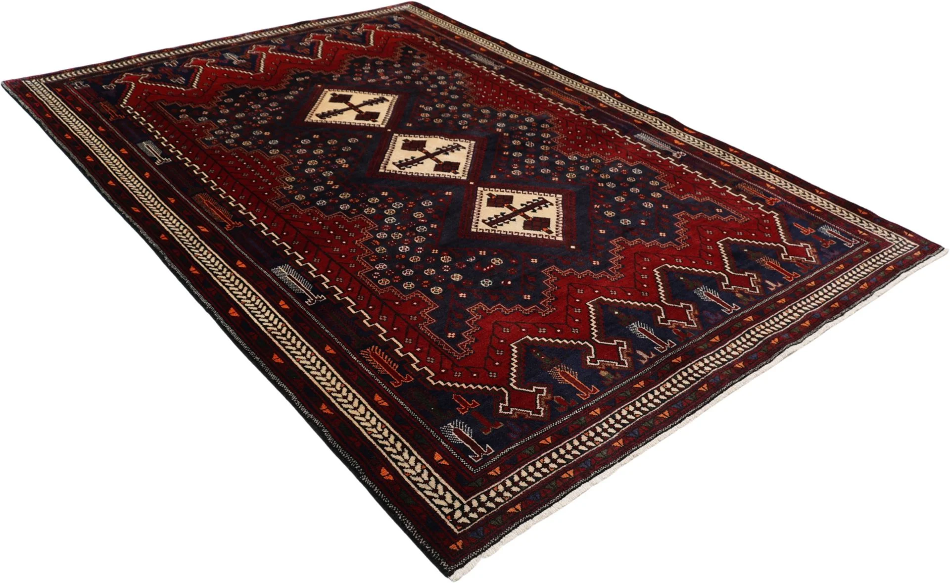 Perserteppich aus Iran, 169 × 238 cm