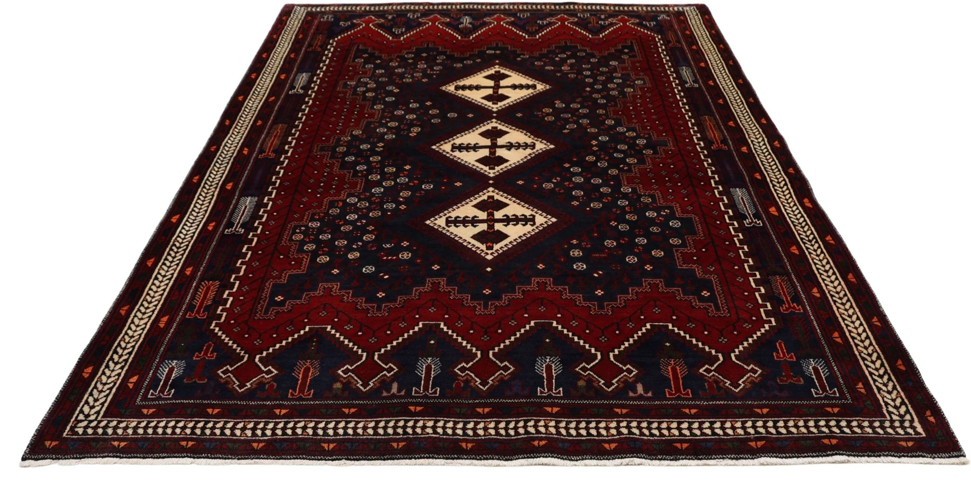 Perserteppich aus Iran, 169 × 238 cm