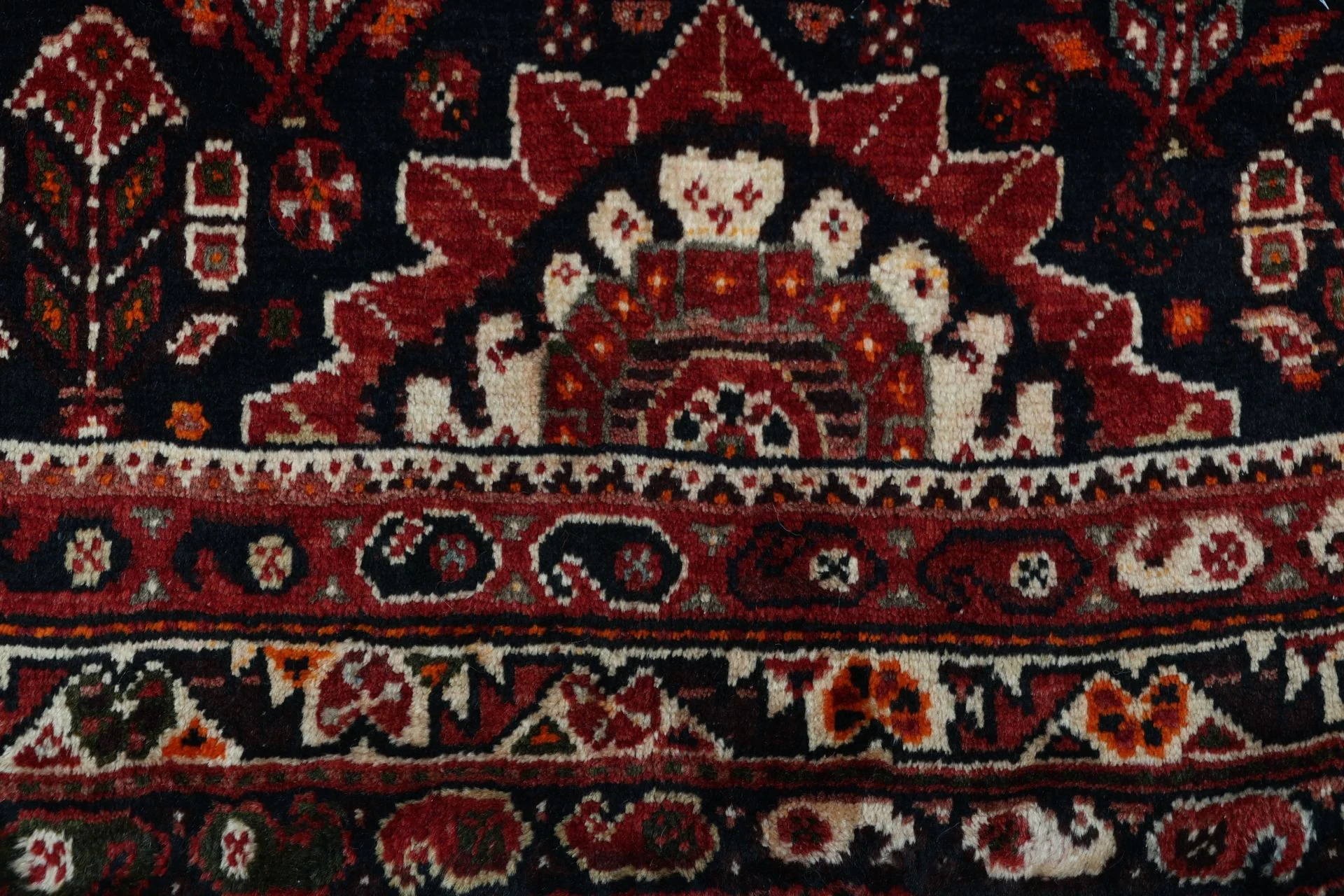 Shiraz Perserteppich 176 × 265 cm aus Wolle, handgeknüpft