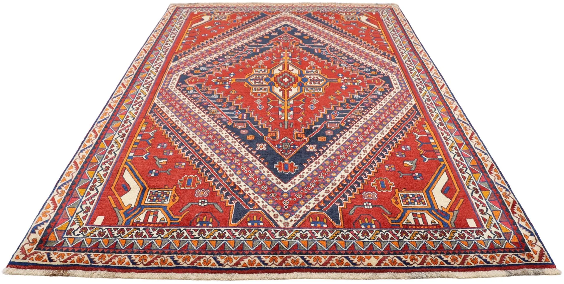 Qashqai Perserteppich aus Iran, 172 × 270 cm
