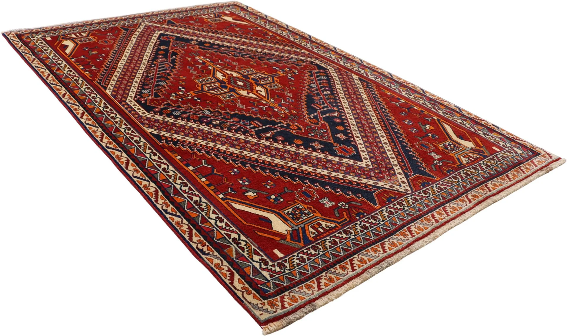 Qashqai Perserteppich aus Iran, 172 × 270 cm