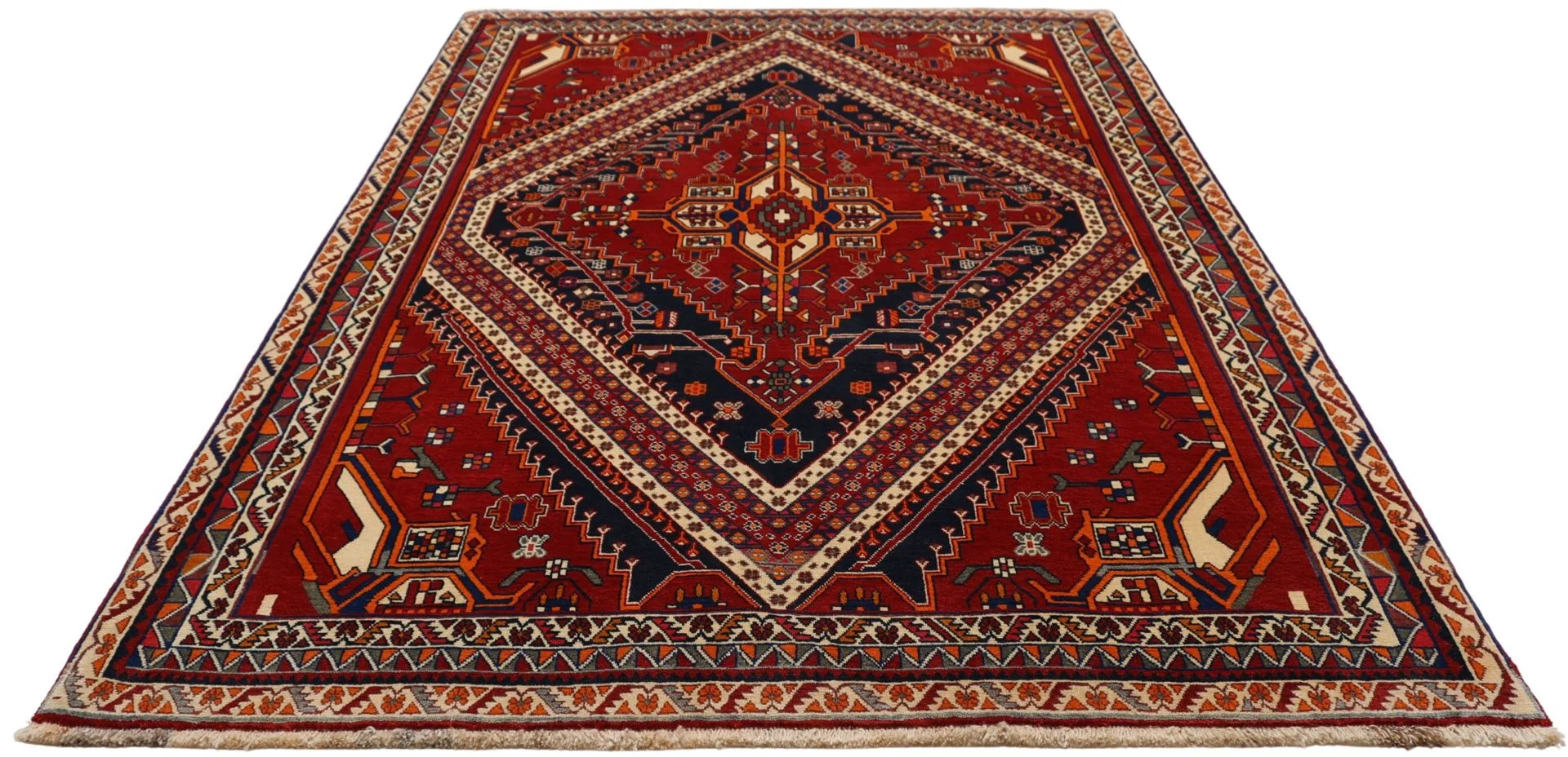 Qashqai Perserteppich aus Iran, 172 × 270 cm