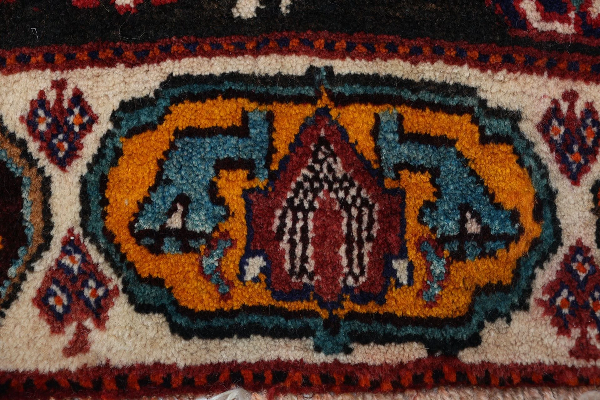 Handgeknüpfter Shiraz Perserteppich, 160 × 260 cm, Wolle