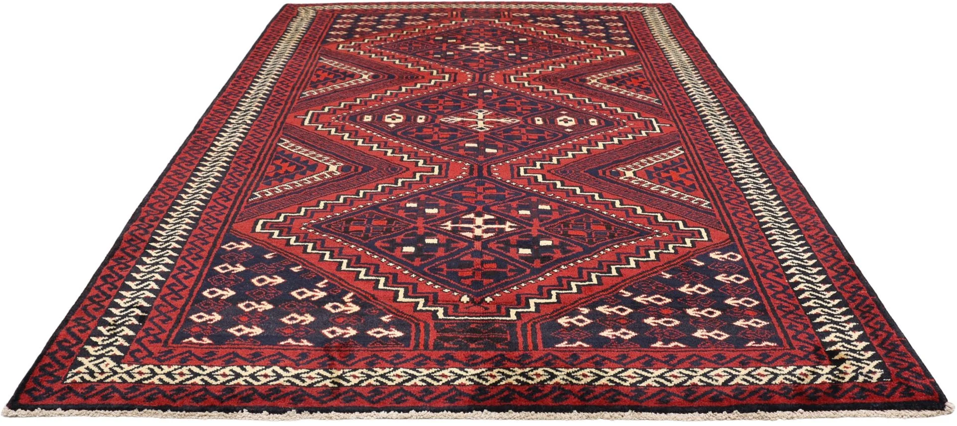 Handgeknüpfter Shiraz Perserteppich 177 × 260 cm