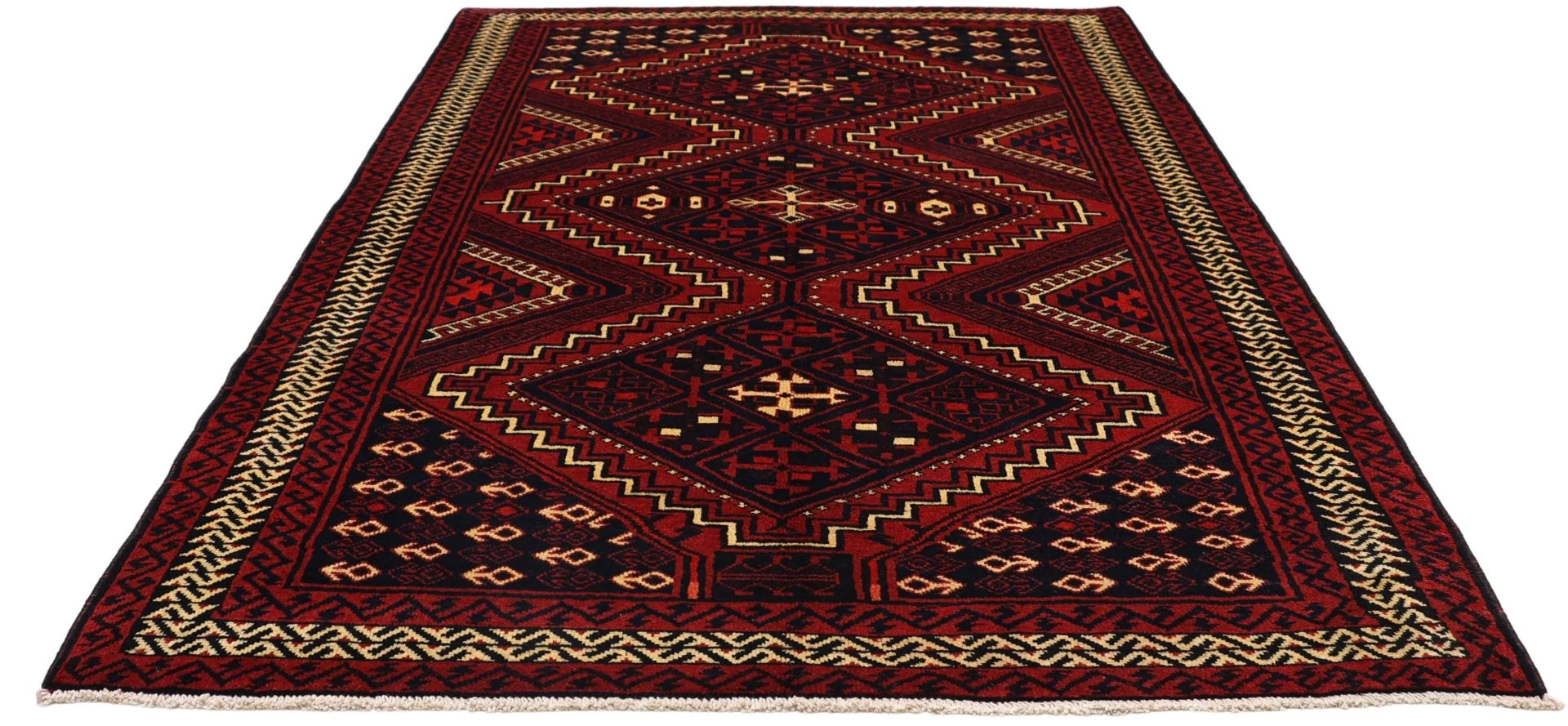 Handgeknüpfter Shiraz Perserteppich 177 × 260 cm