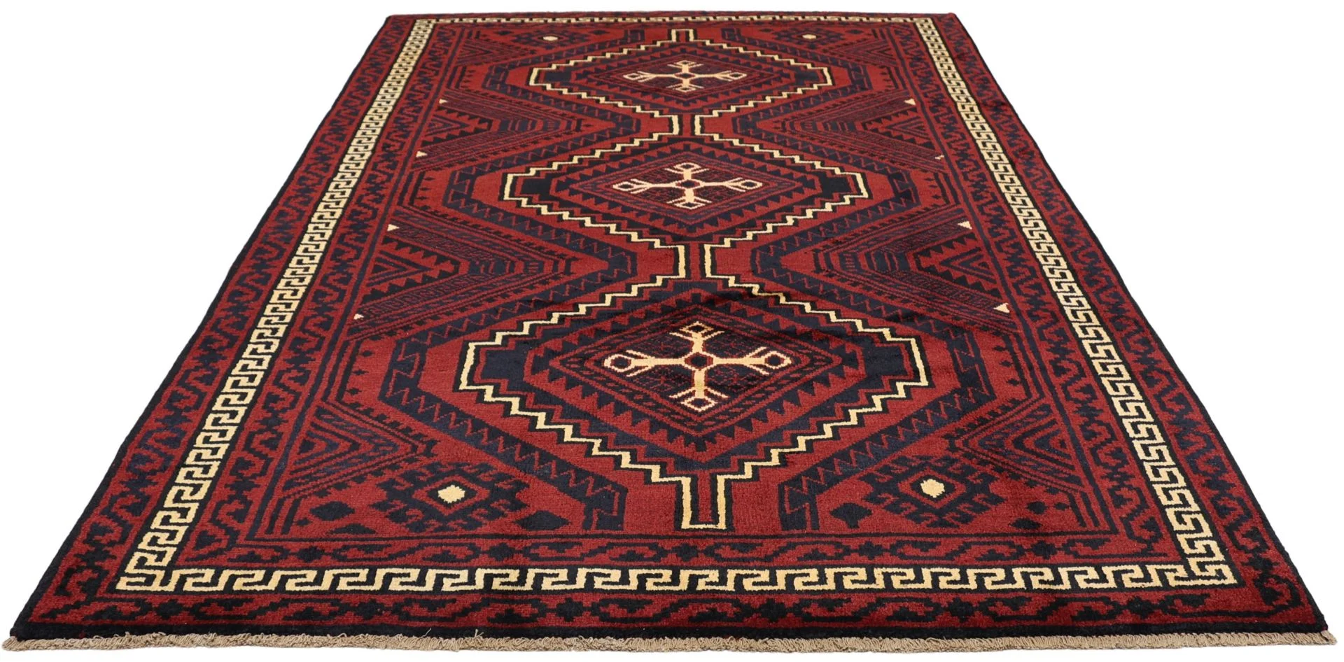 Handgeknüpfter Shiraz Perserteppich 177 × 265 cm