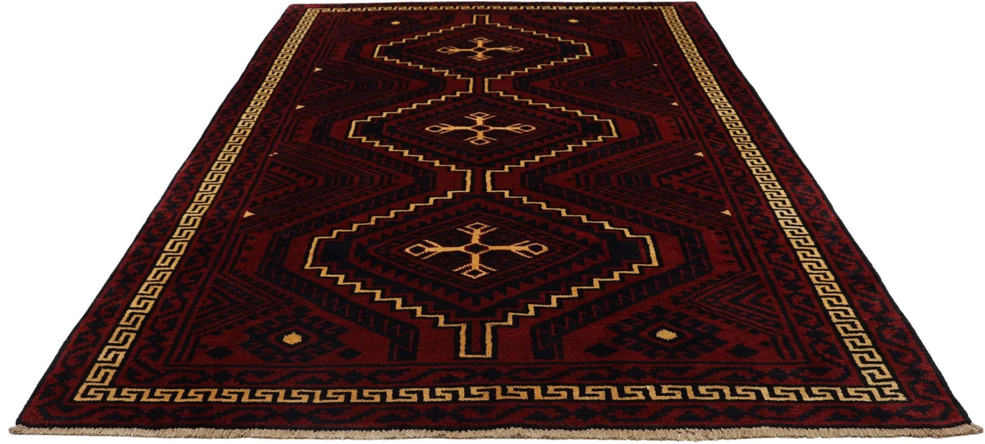 Handgeknüpfter Shiraz Perserteppich 177 × 265 cm