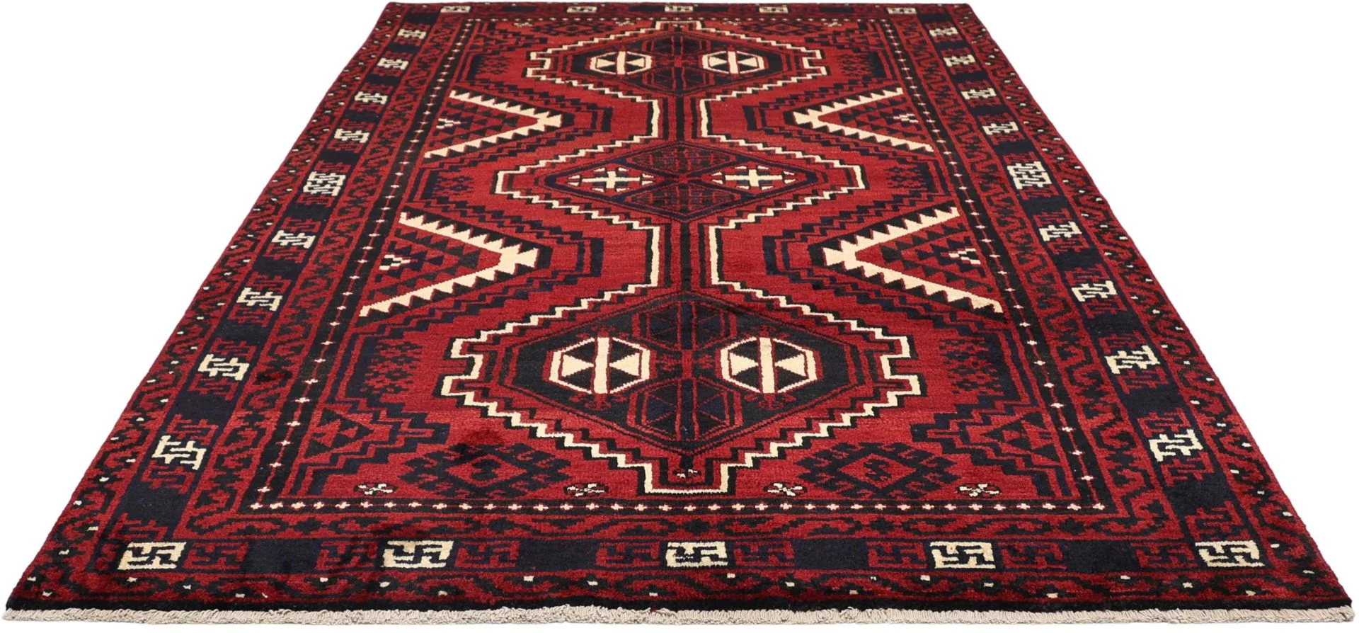 Shiraz Perserteppich 178 × 262 cm aus Wolle, handgeknüpft