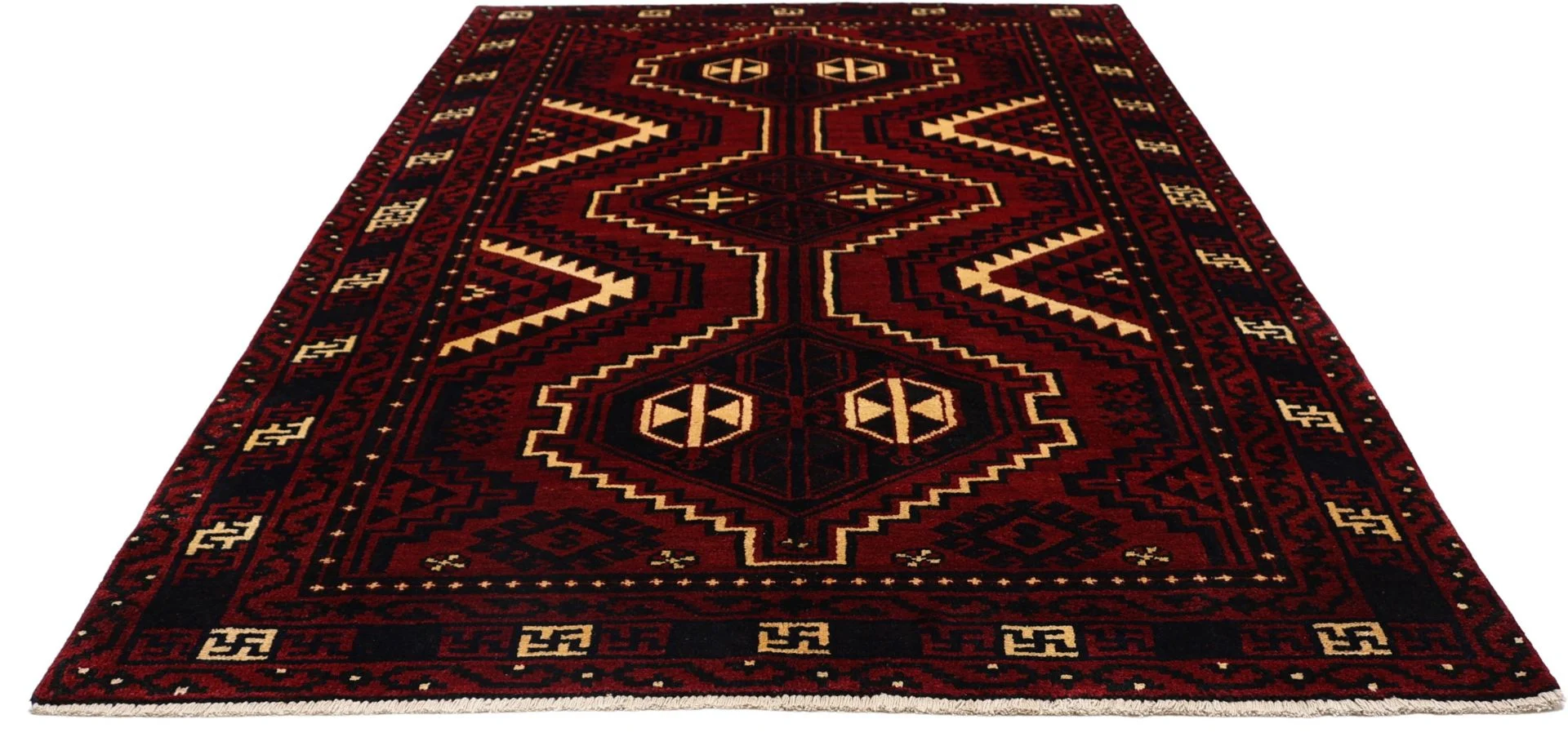 Shiraz Perserteppich 178 × 262 cm aus Wolle, handgeknüpft