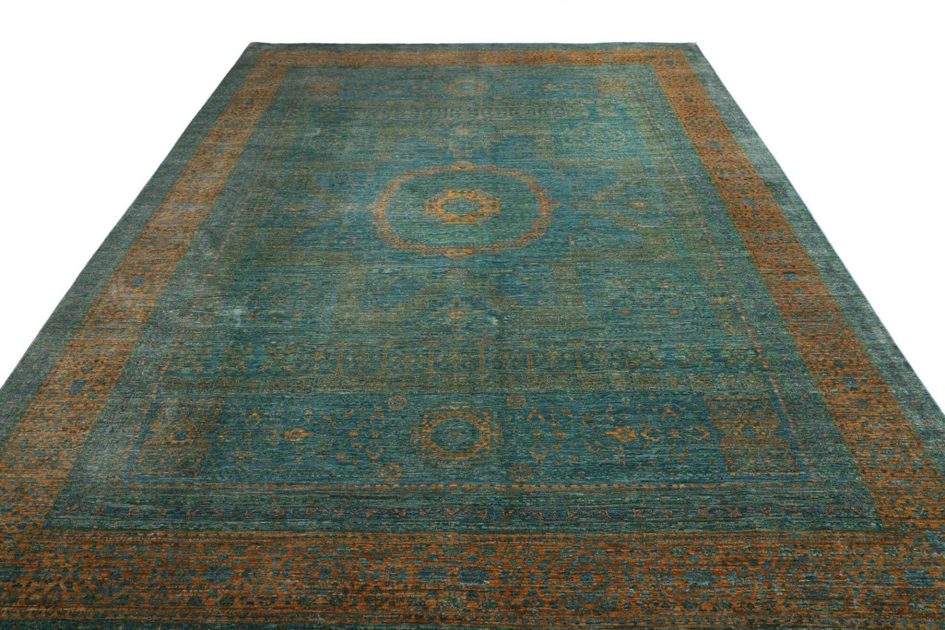 Handgeknüpfter Mamluk Orientteppich 268 × 357 cm