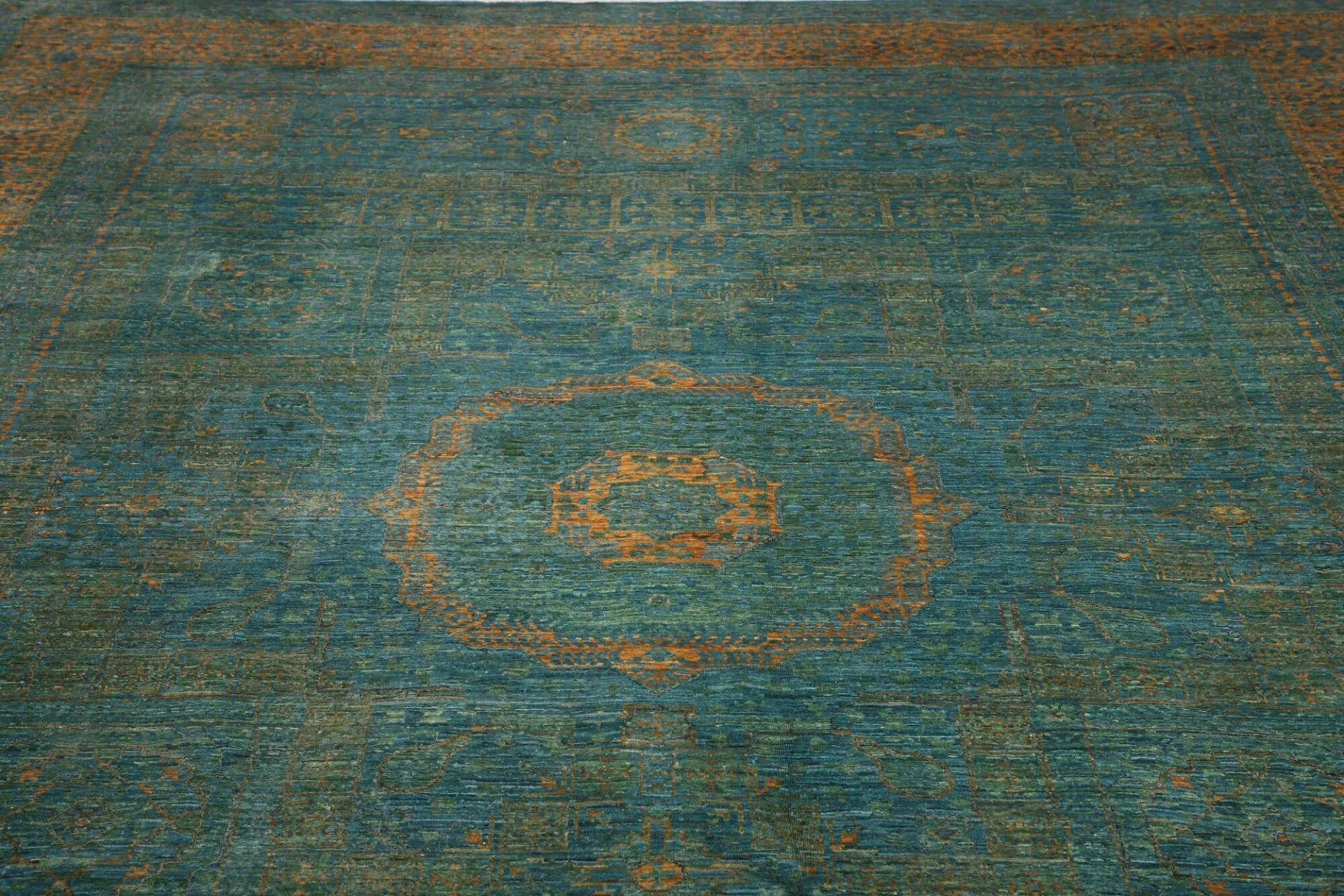 Handgeknüpfter Mamluk Orientteppich 268 × 357 cm