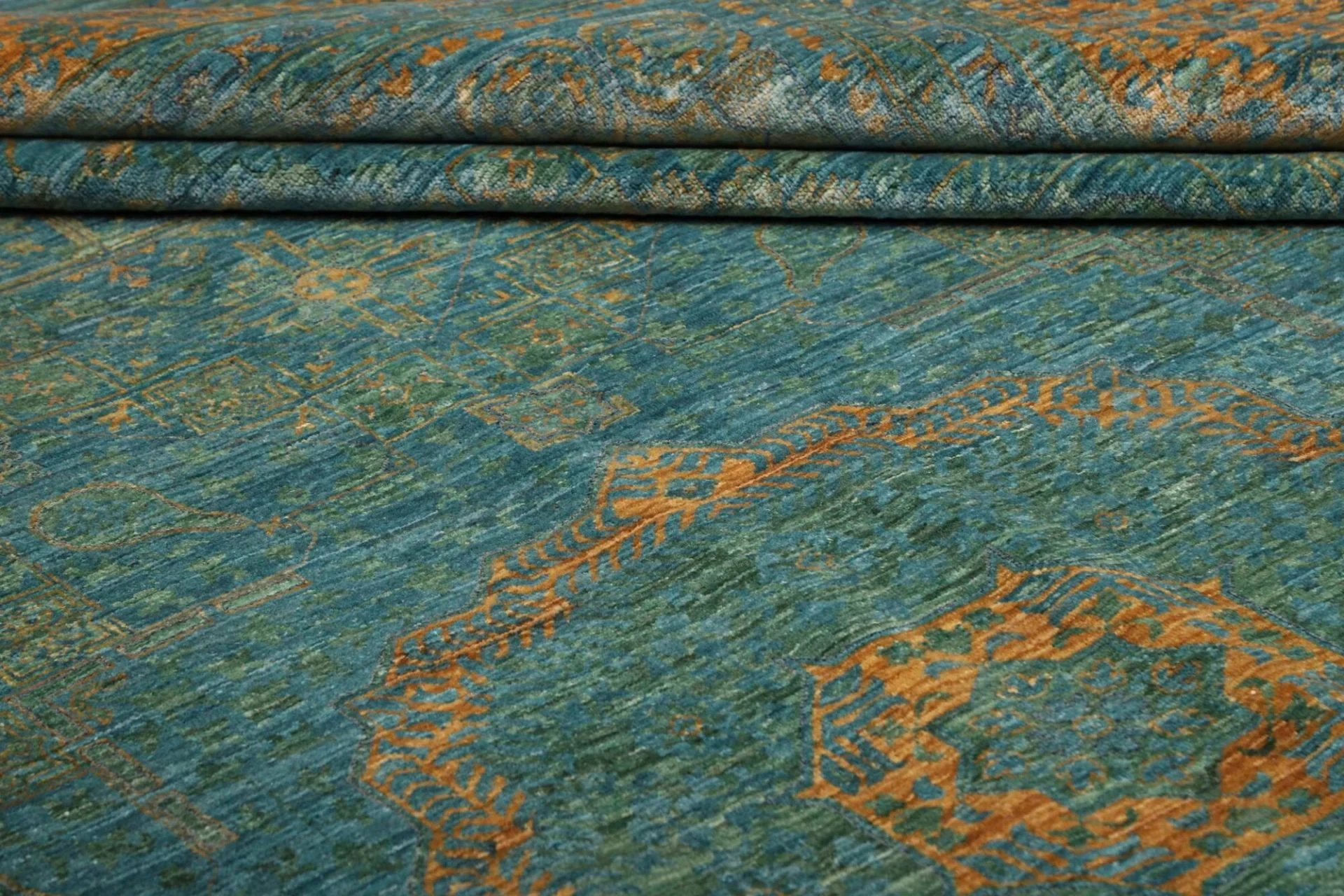 Handgeknüpfter Mamluk Orientteppich 268 × 357 cm
