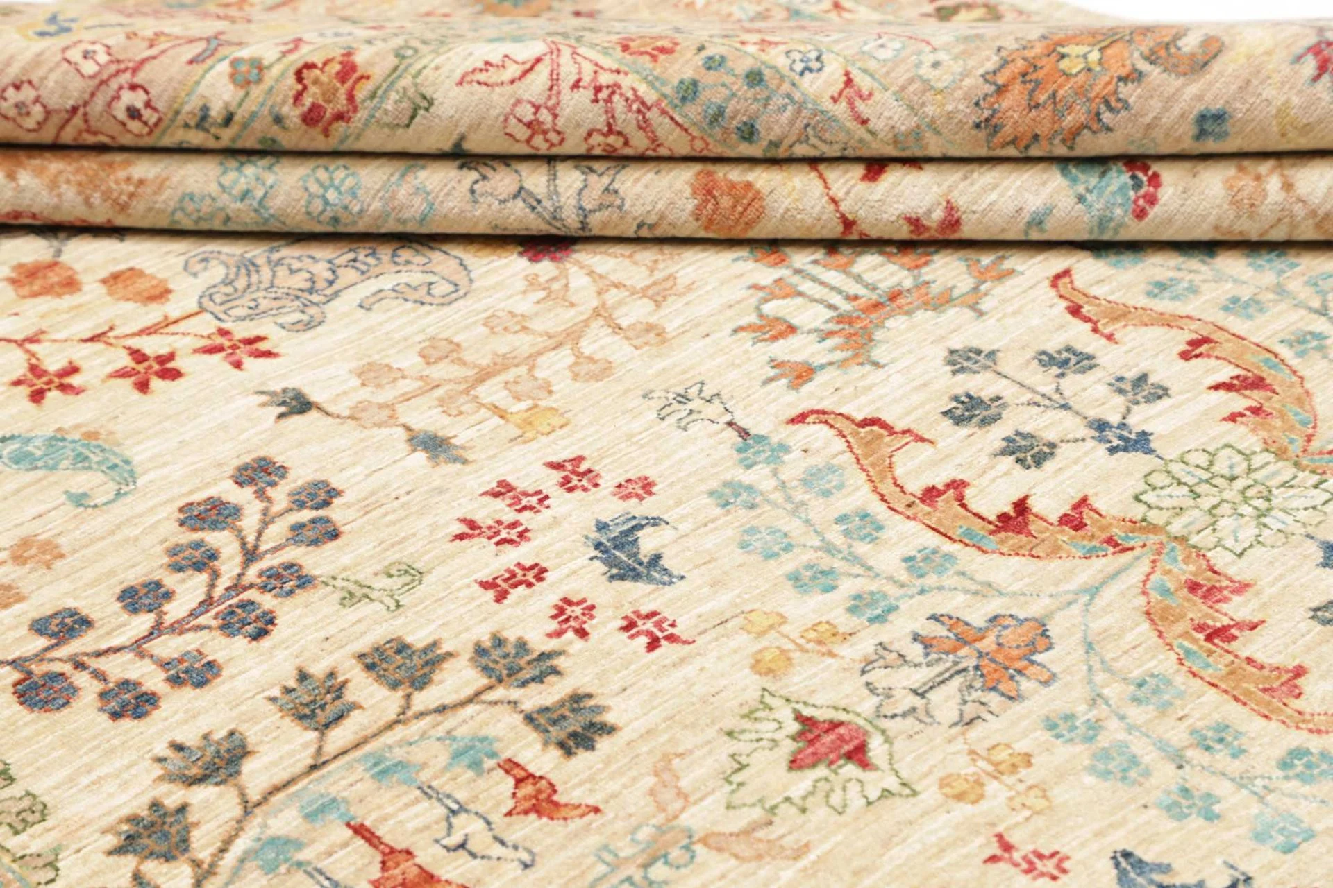 orientteppich-samarkand-205-x-304-cm-schurwolle-handgeknupft-19 Handgeknüpfter Samarkand Orientteppich, 205 × 304 cm, Wolle