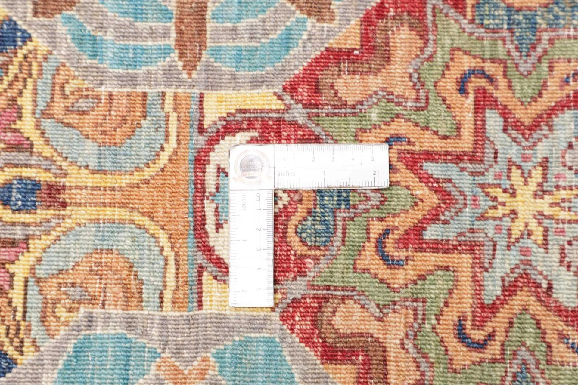 orientteppich-samarkand-240-x-306-cm-schurwolle-handgeknupft-20 Handgeknüpfter Samarkand Orientteppich, 240 × 306 cm, Wolle