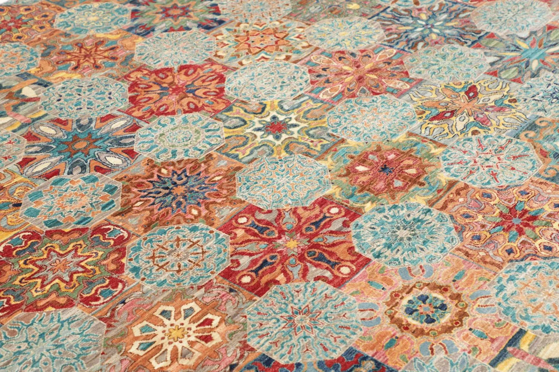 Samarkand Orientteppich aus Pakistan, 205 × 293 cm