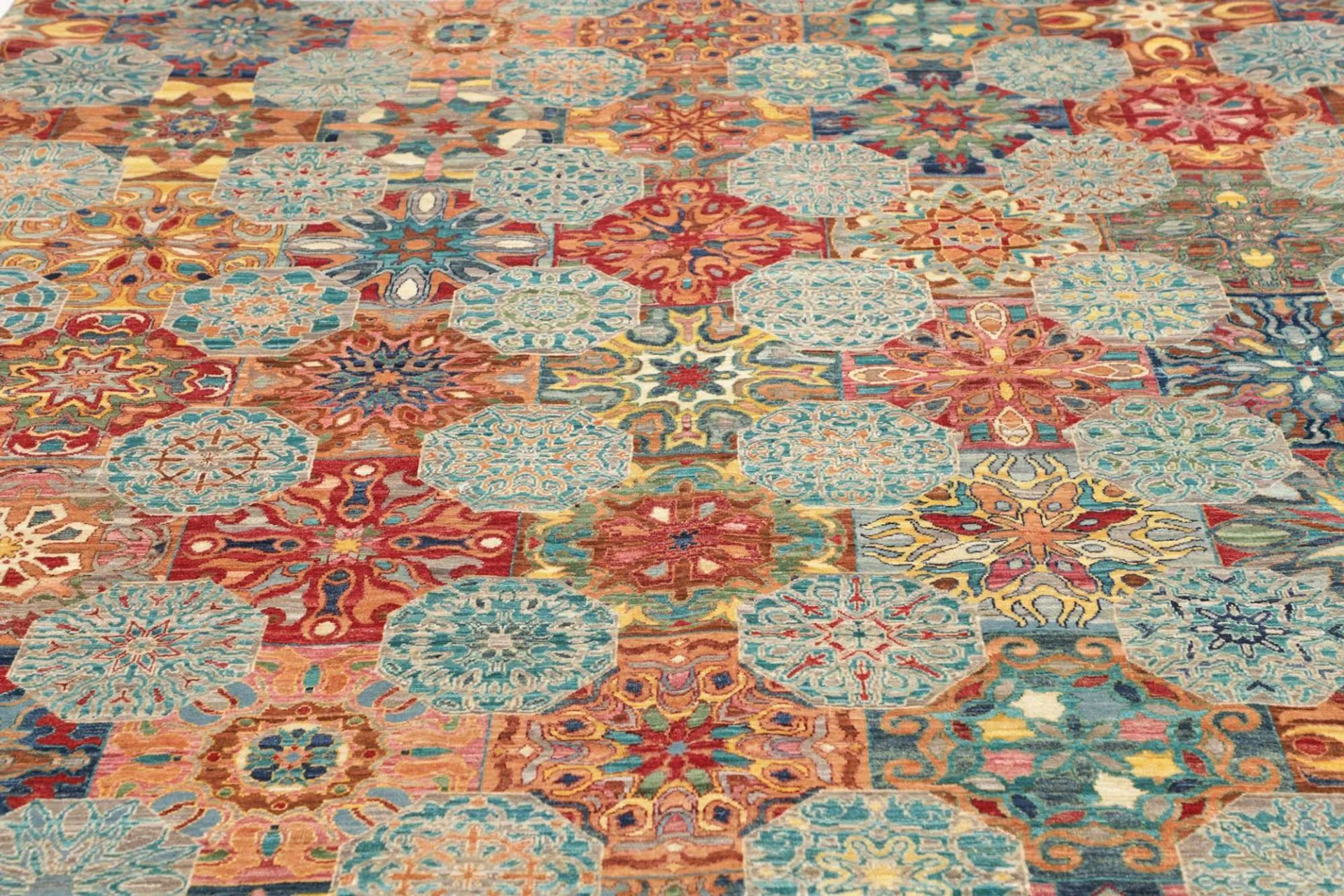 Samarkand Orientteppich aus Pakistan, 205 × 293 cm