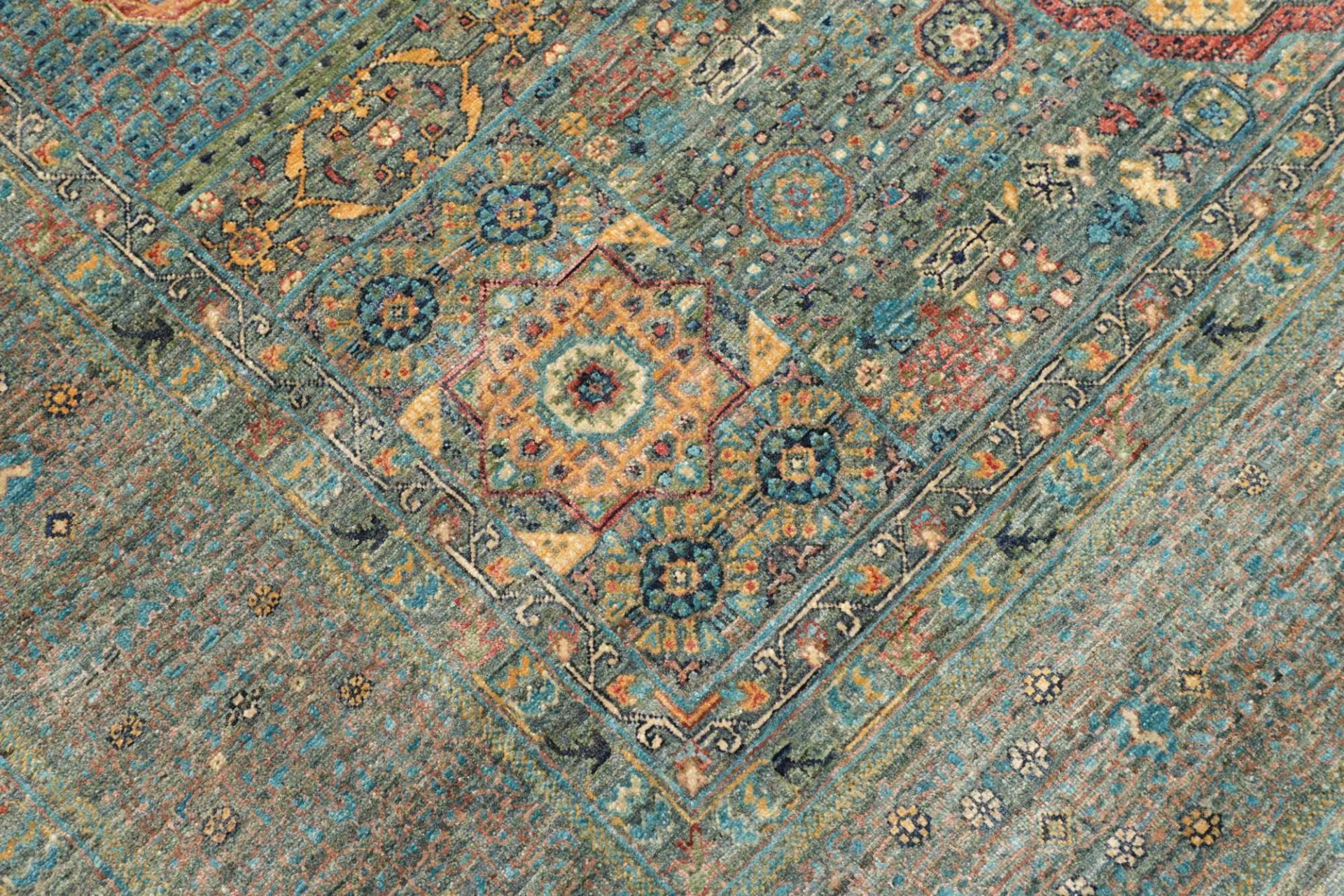 Handgeknüpfter Mamluk Orientteppich, 211 × 306 cm, Wolle