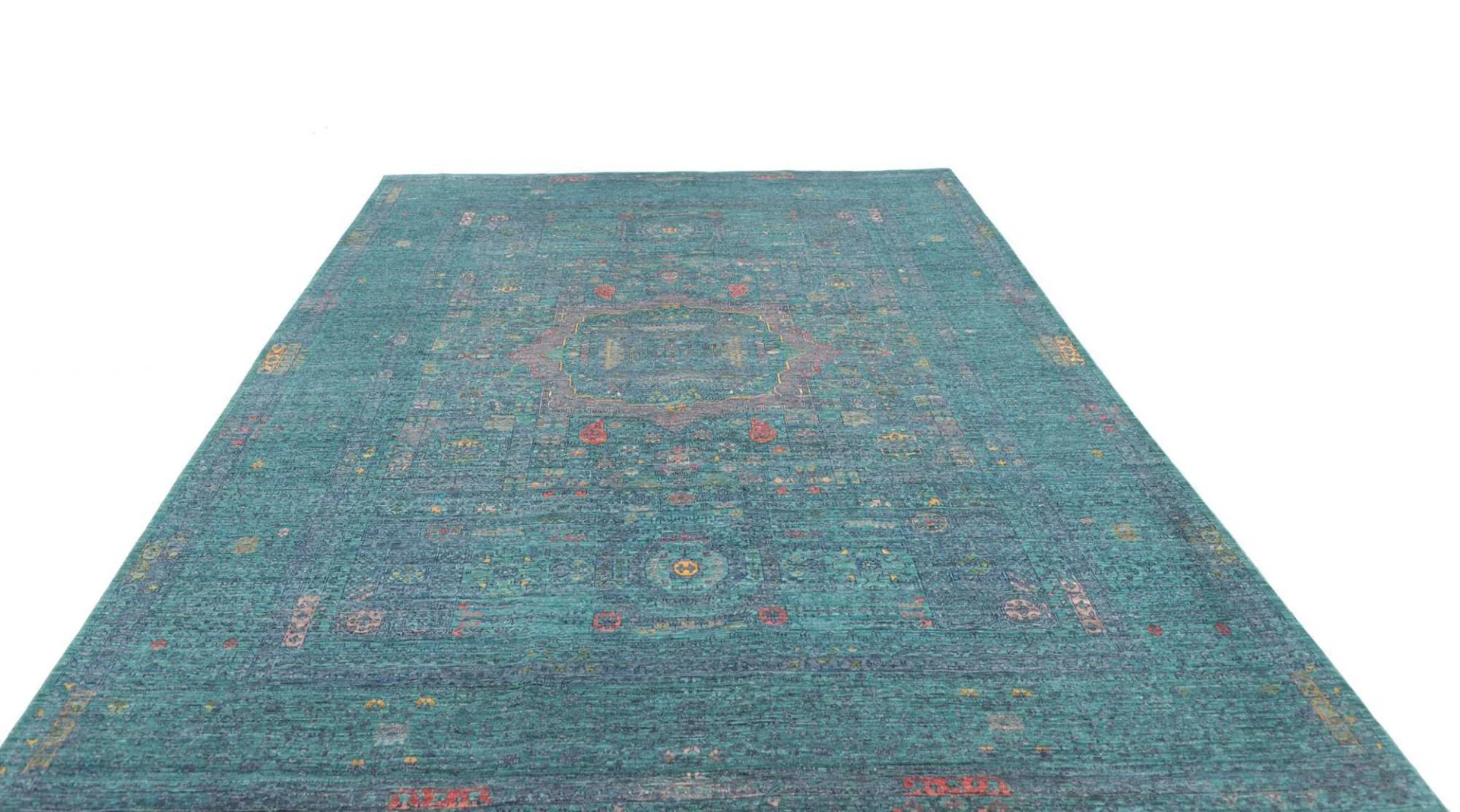 Handgeknüpfter Mamluk Orientteppich 210 × 297 cm