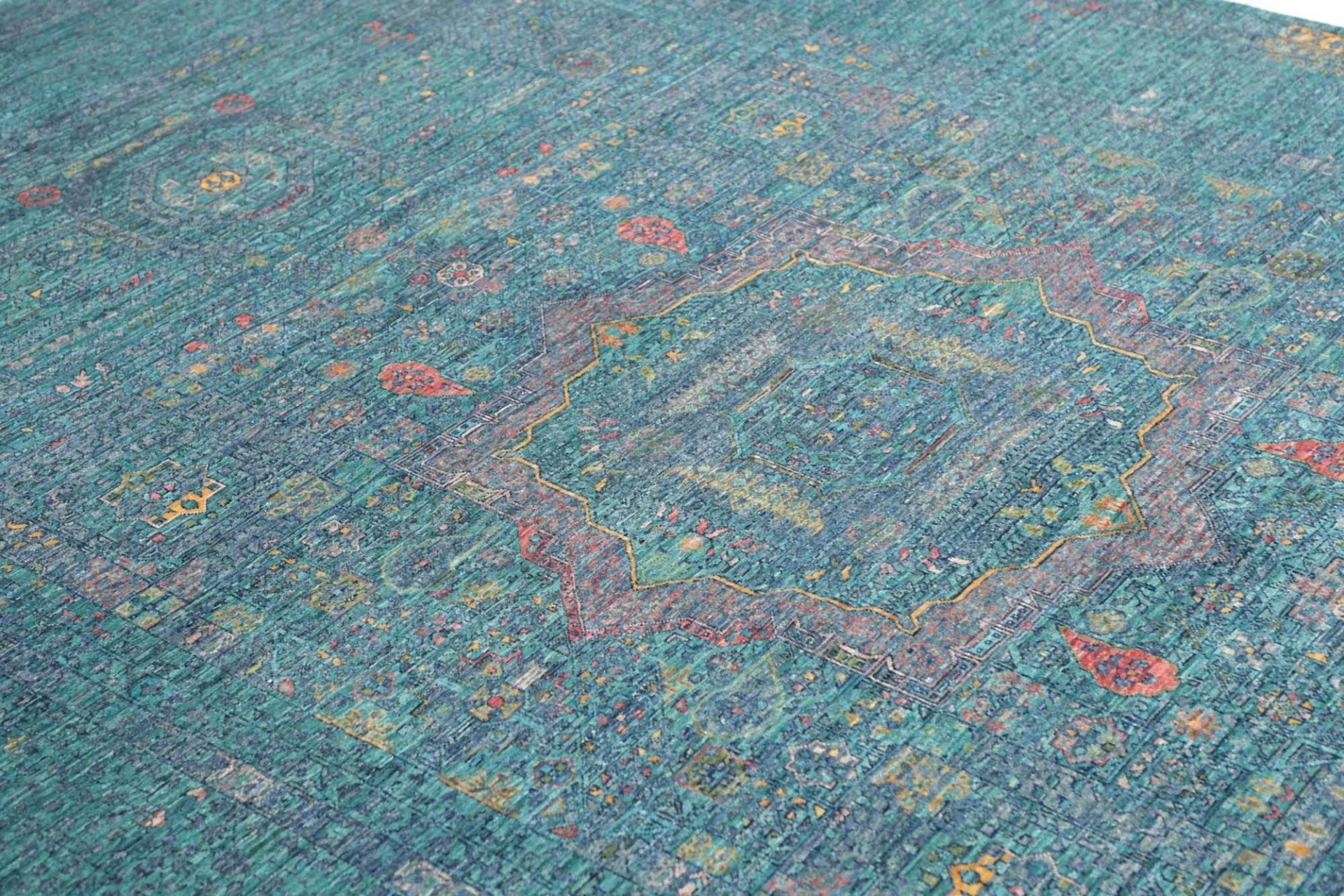 Handgeknüpfter Mamluk Orientteppich 210 × 297 cm